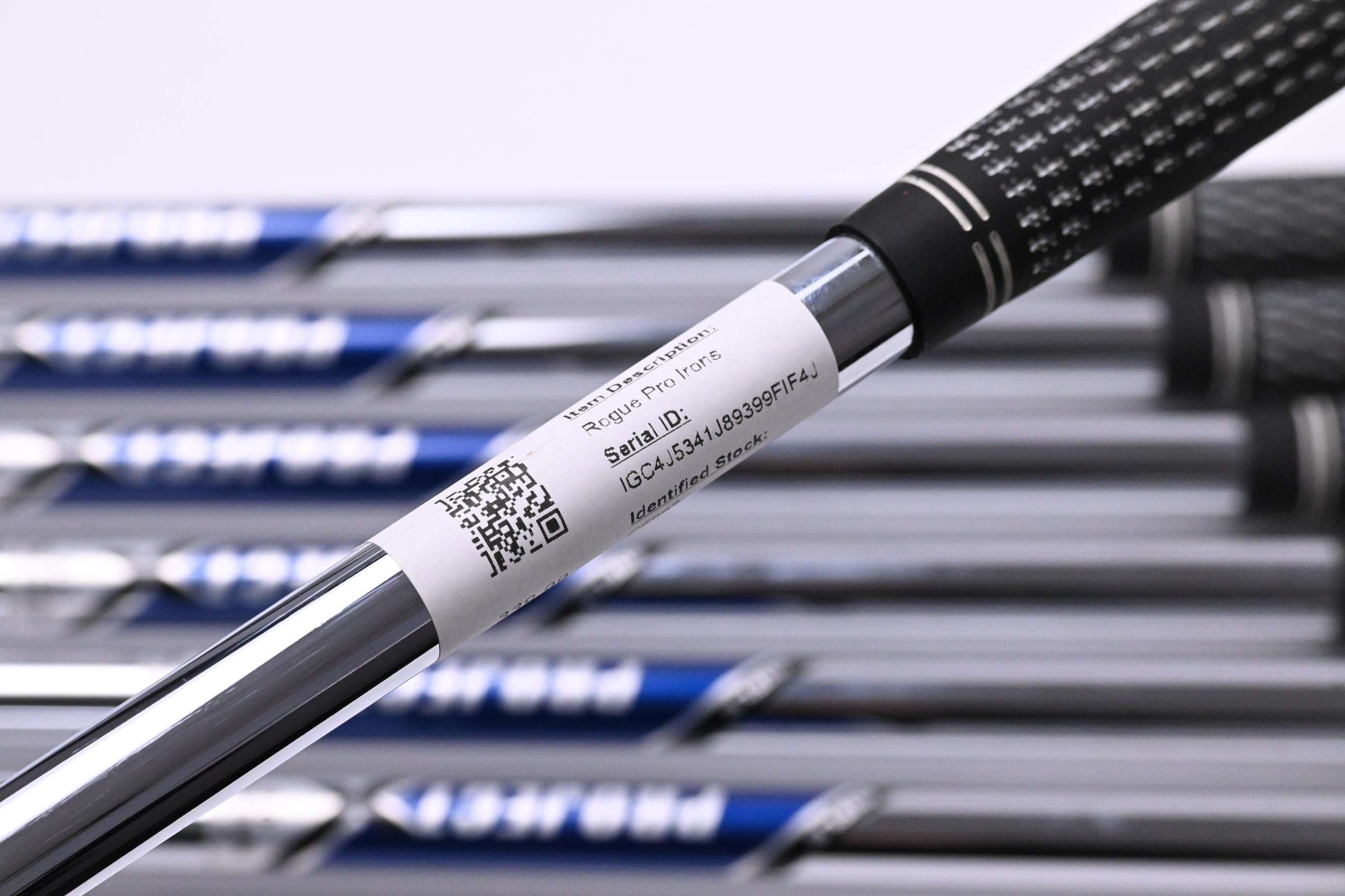 Callaway Rogue Pro Irons / 4-PW / Stiff Flex Project X Rifle Shafts