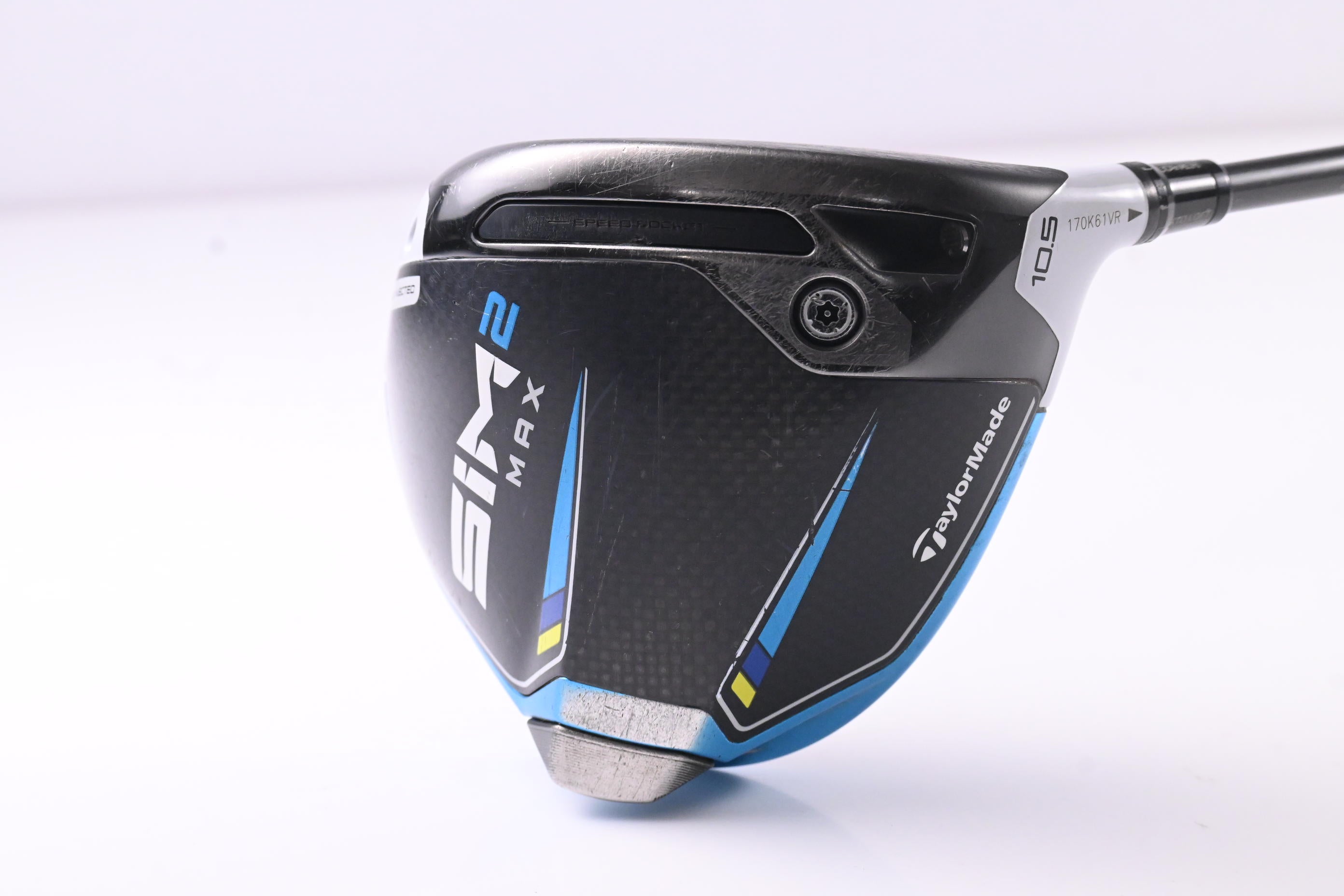 Taylormade SIM2 Max Driver / 10.5 Degree / X-Flex Evenflow Riptide 60 Shaft