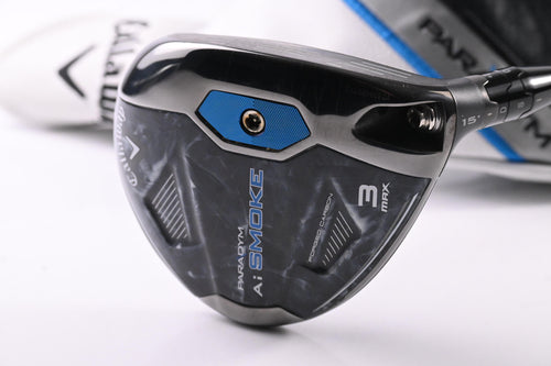 Callaway Paradym Ai Smoke Max #3 Wood / 15 Degree / Regular Flex HZRDUS Silver
