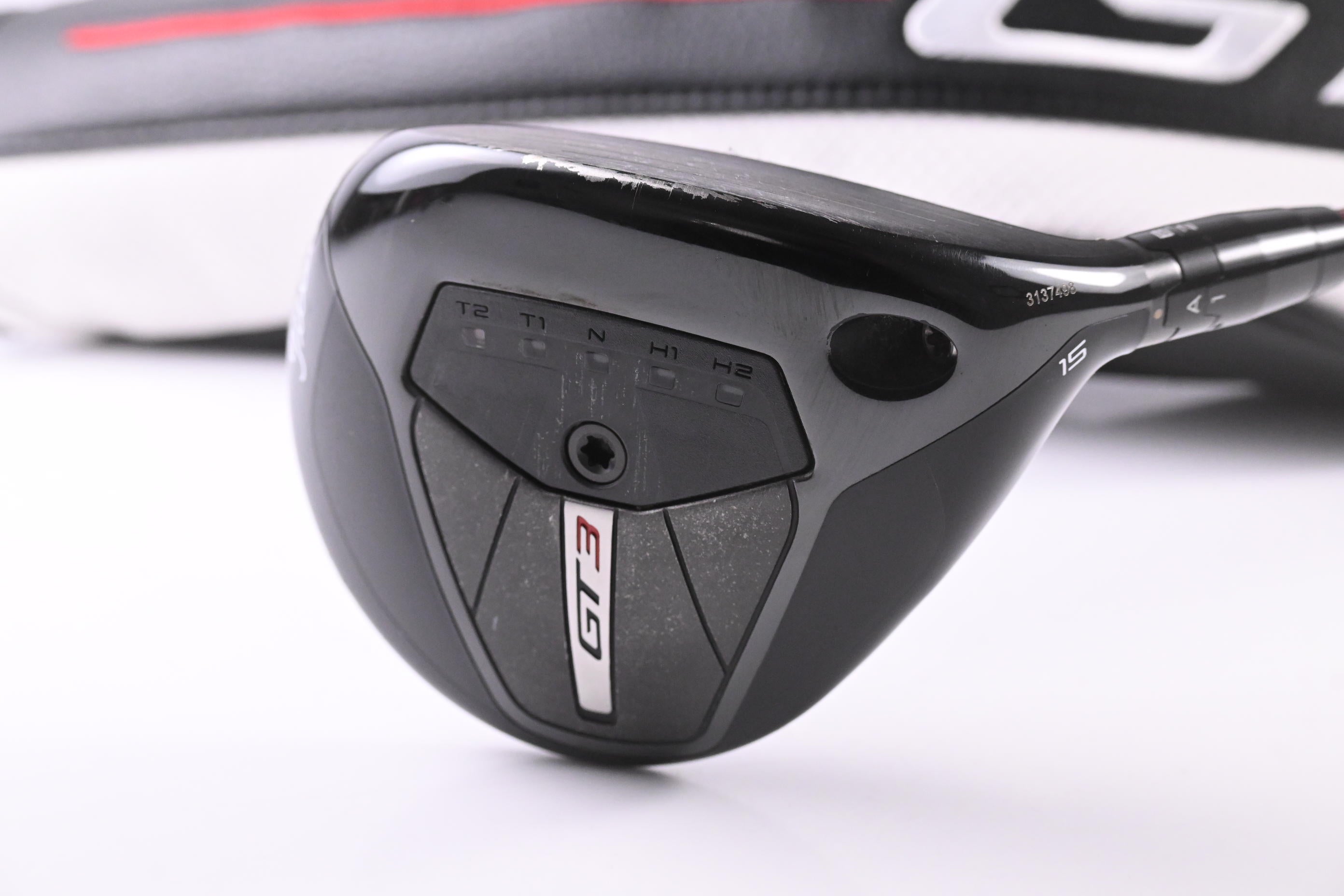 Titleist GT3 #3 Wood / 15 Degree / Stiff Flex Project X Denali Red 60 Shaft