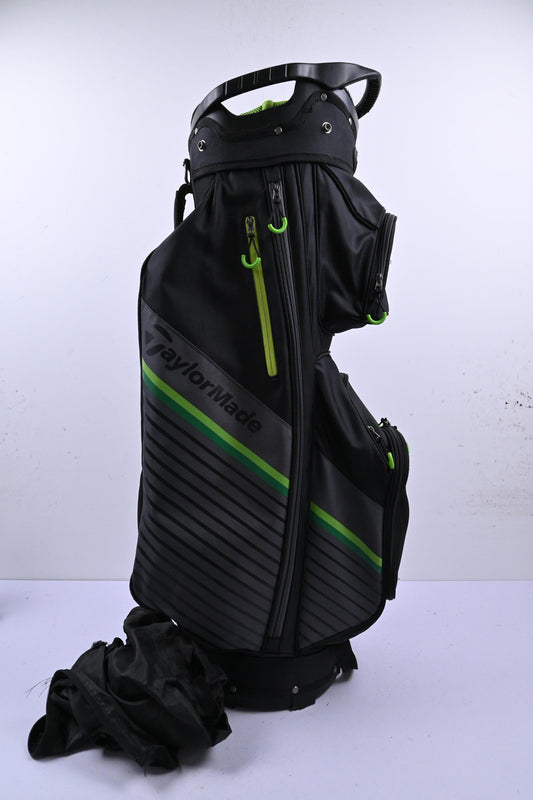 Taylormade Cart Bag / 14 Way / Black, Green & Grey