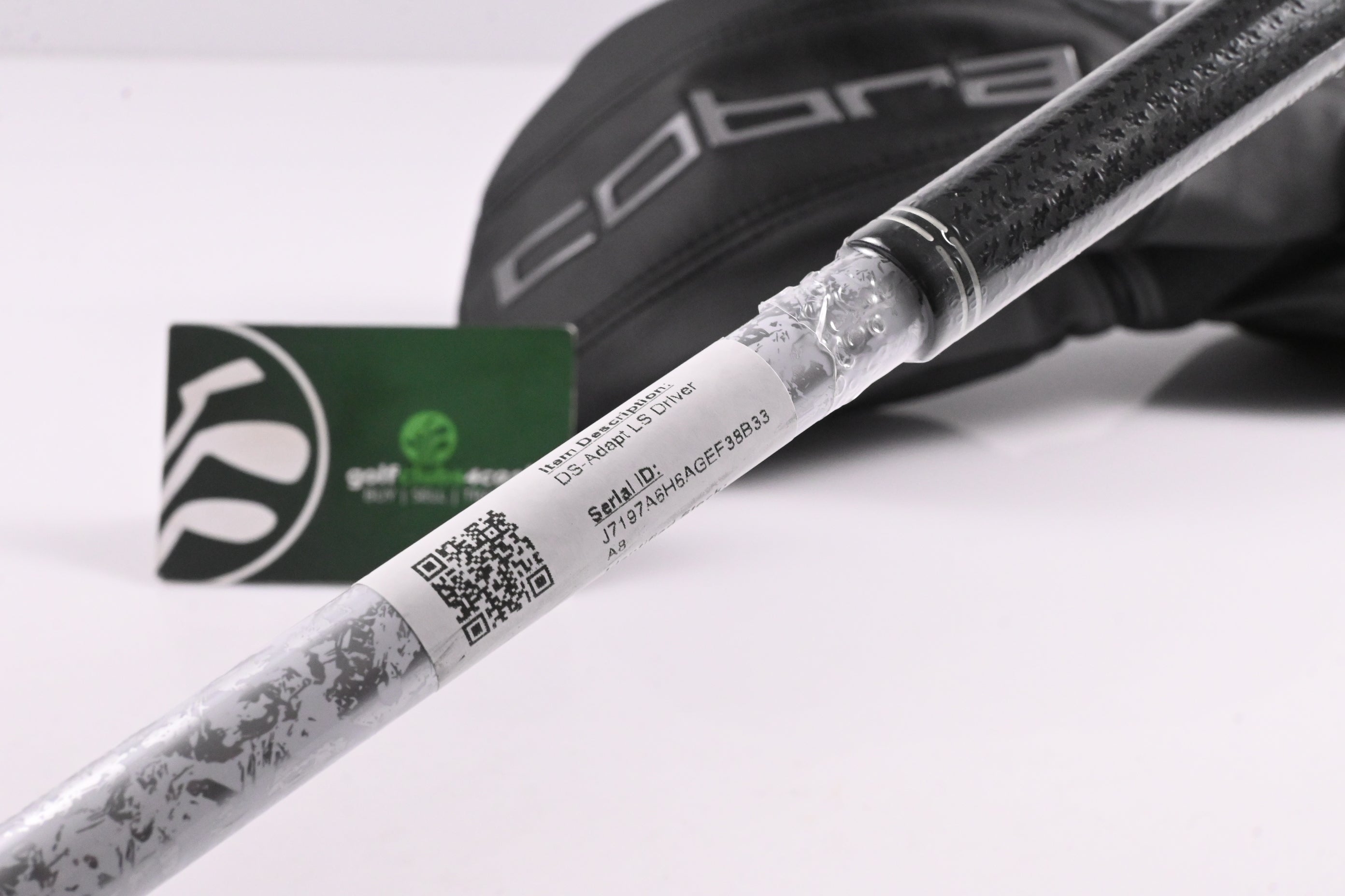 Cobra DS-Adapt LS Driver / 9 Degree / Stiff Flex Denali Black 60 Shaft