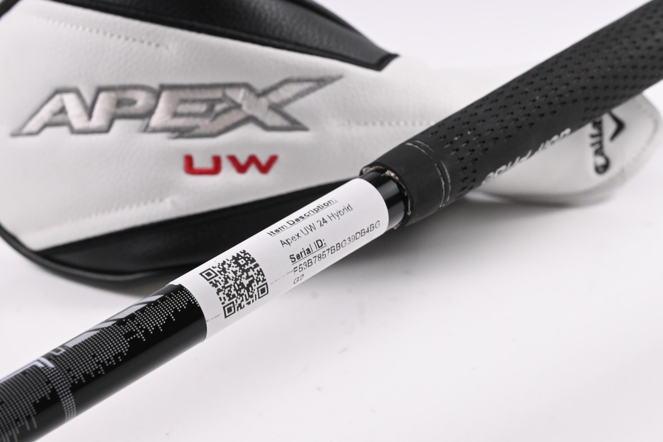 Callaway Apex UW 24 #2 Hybrid / 17 Degree / Stiff Flex MMT 70 Shaft