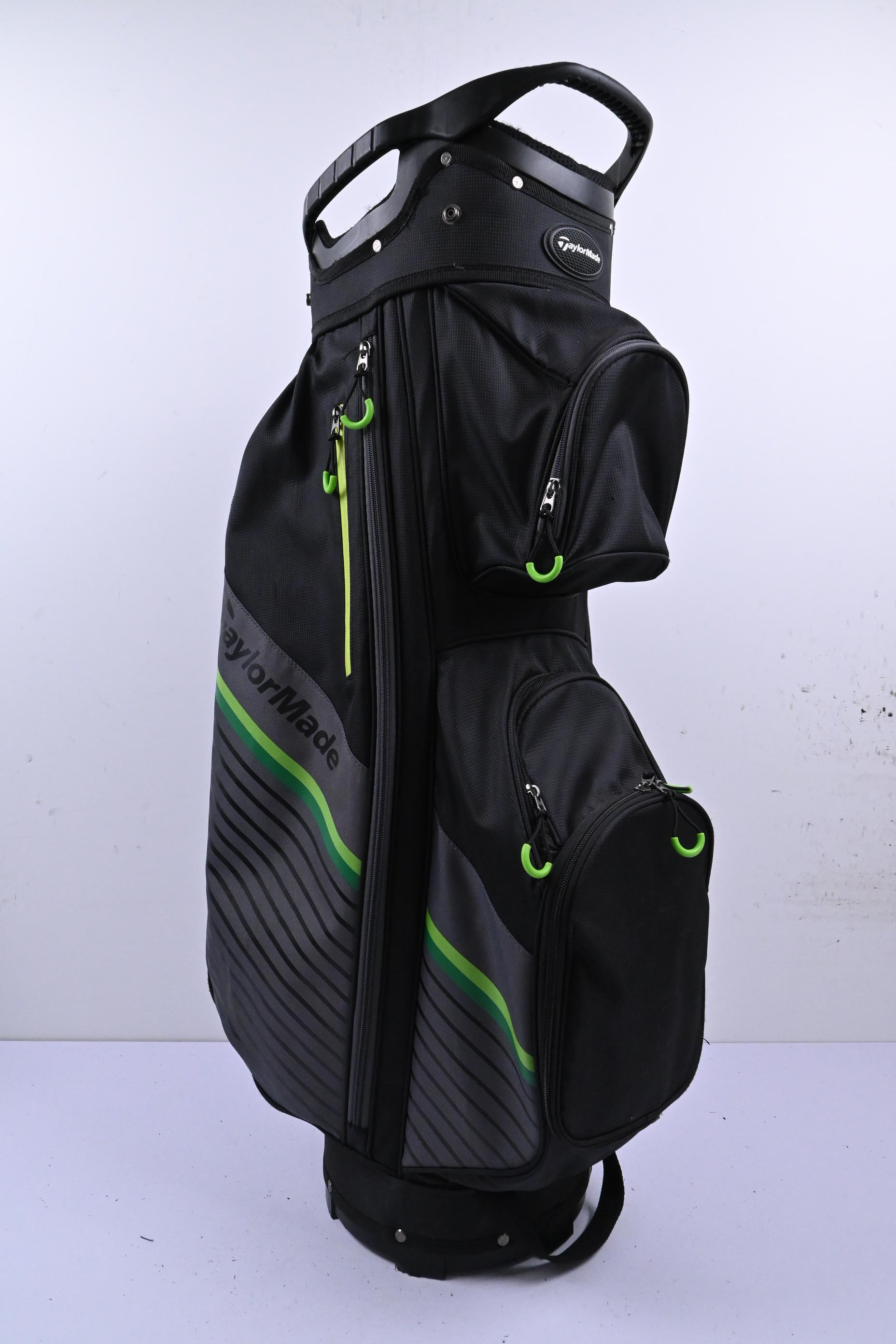 Taylormade Cart Bag / 14 Way / Black, Green & Grey