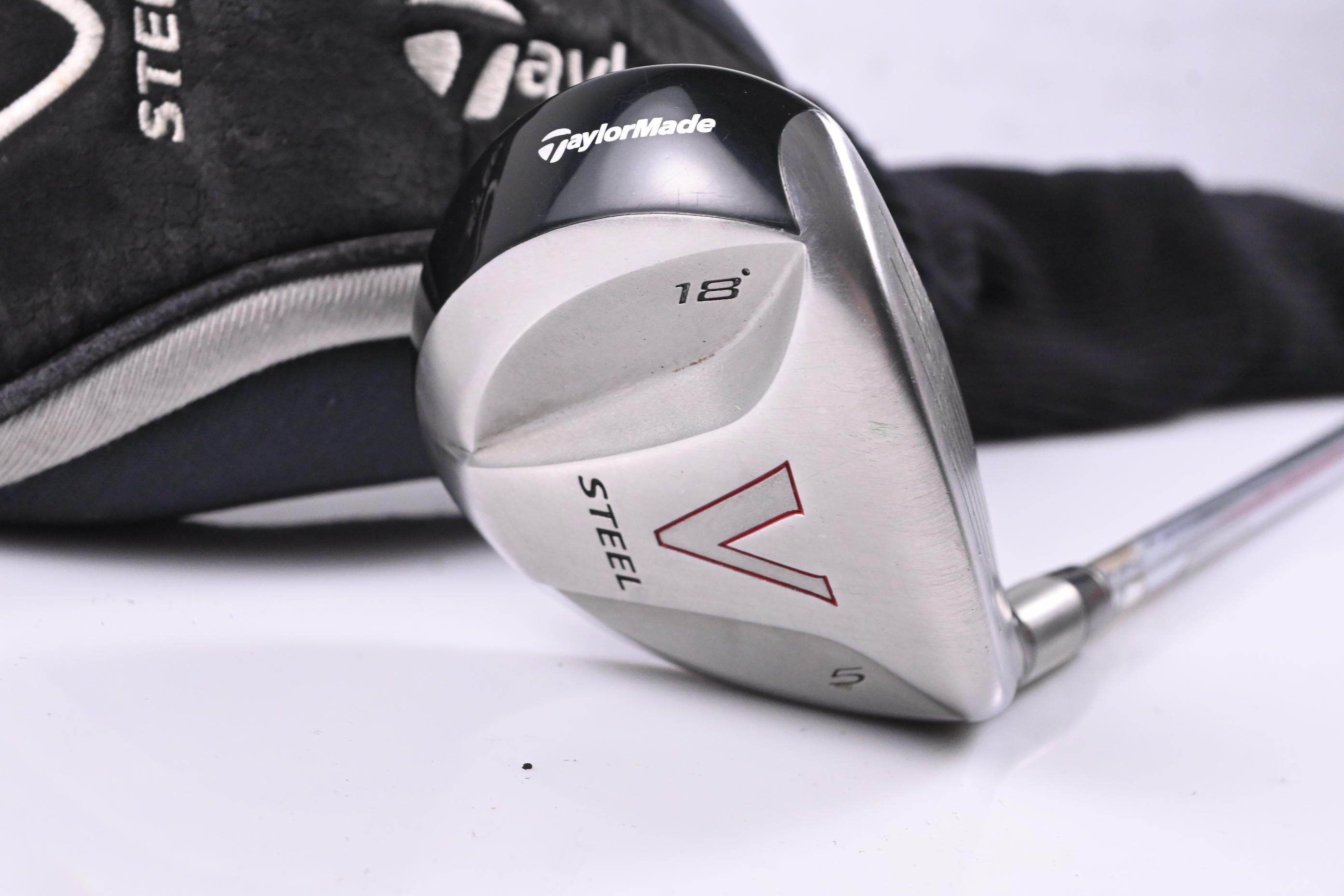 Taylormade V-Steel #5 Wood / 18 Degree / Regular Flex True Temper Steel Shaft