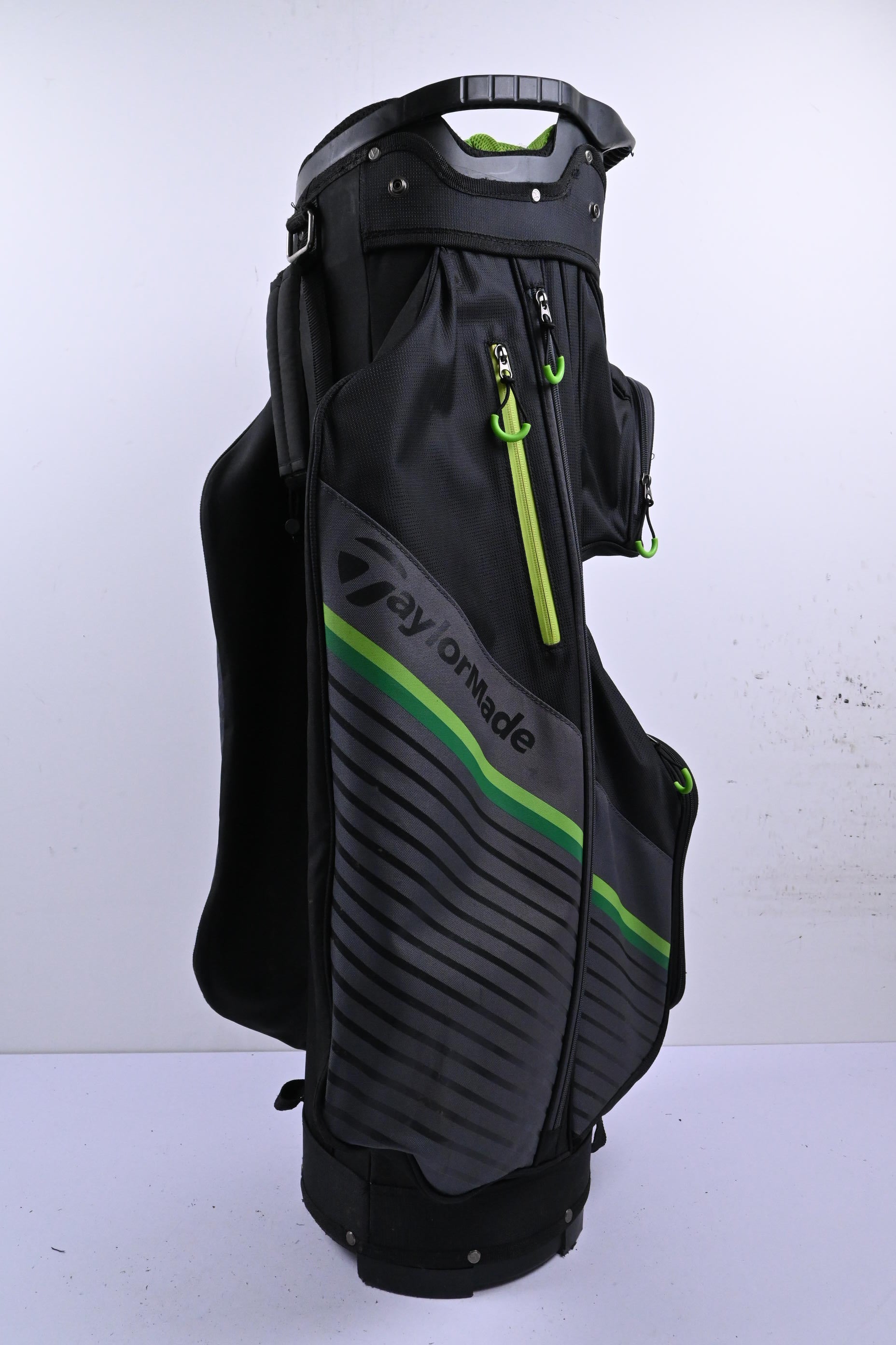 Taylormade Cart Bag / 14 Way / Black, Green & Grey
