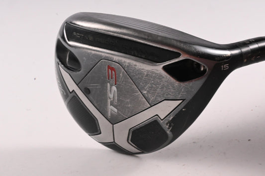Titleist TS3 #3 Wood / 15 Degree / X-Flex Project X HZRDUS RDX Smoke Black 70