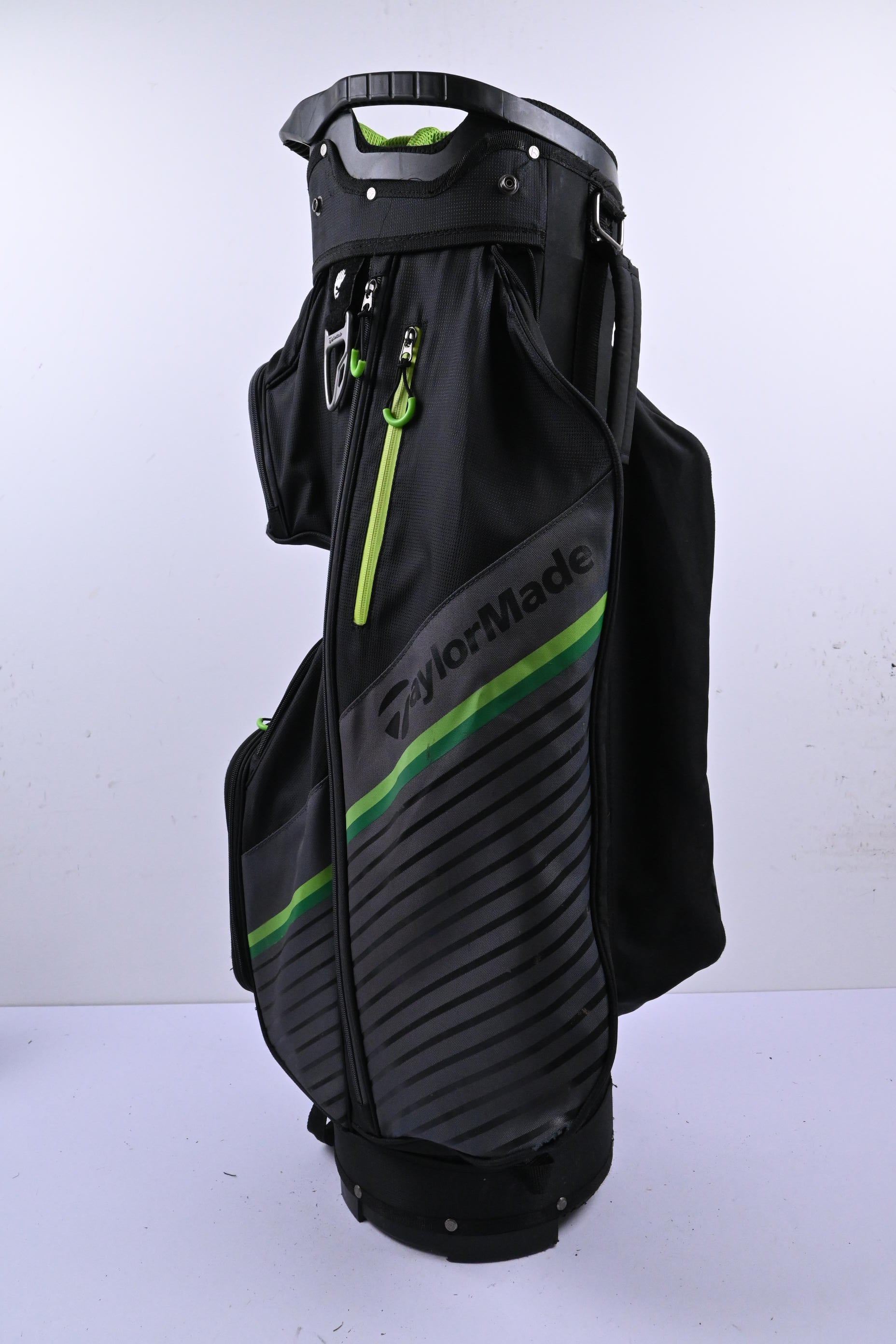 Taylormade Cart Bag / 14 Way / Black, Green & Grey