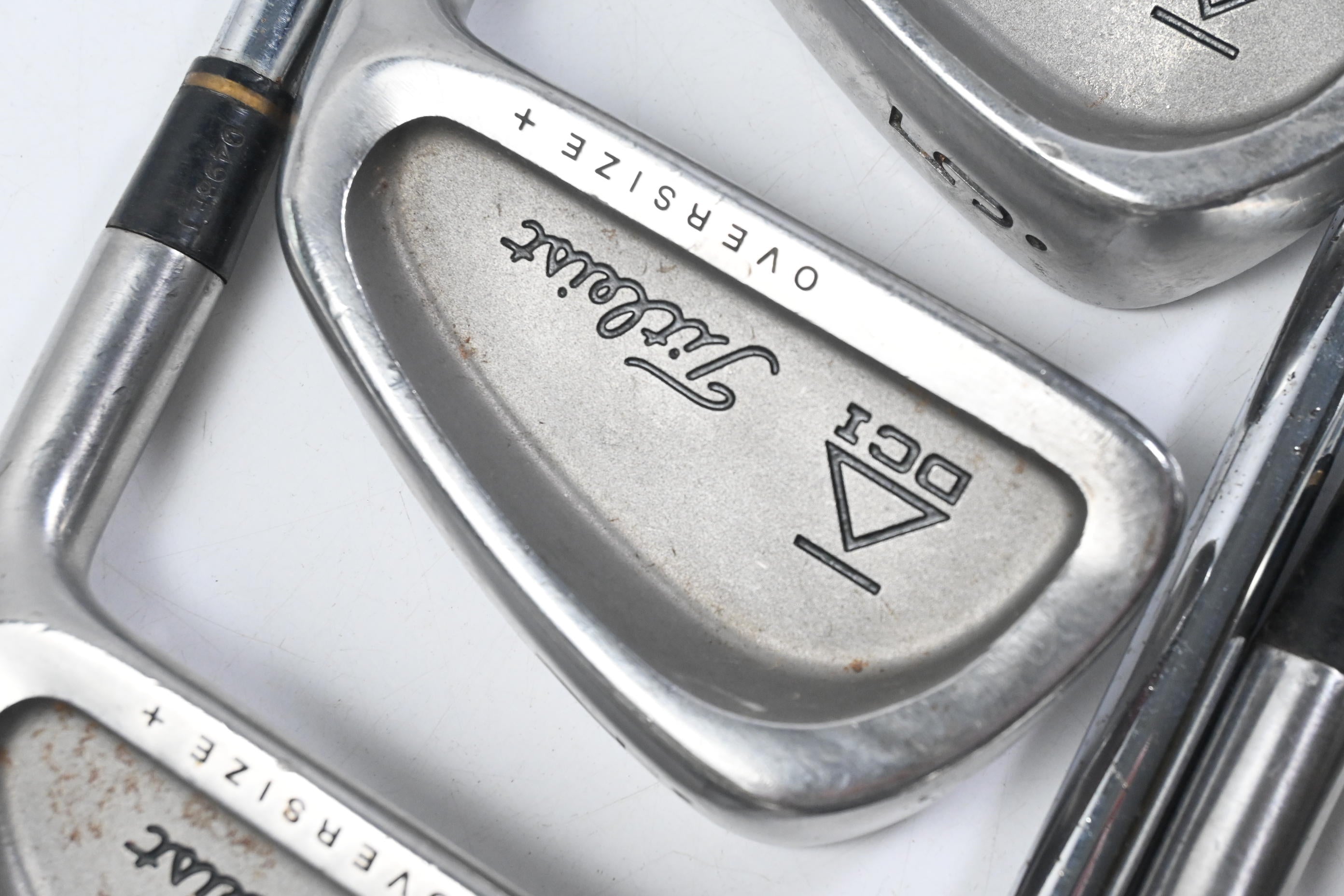 Titleist DCI Oversize+ Irons / 3-PW+SW / Regular Flex Tri Spec Shafts