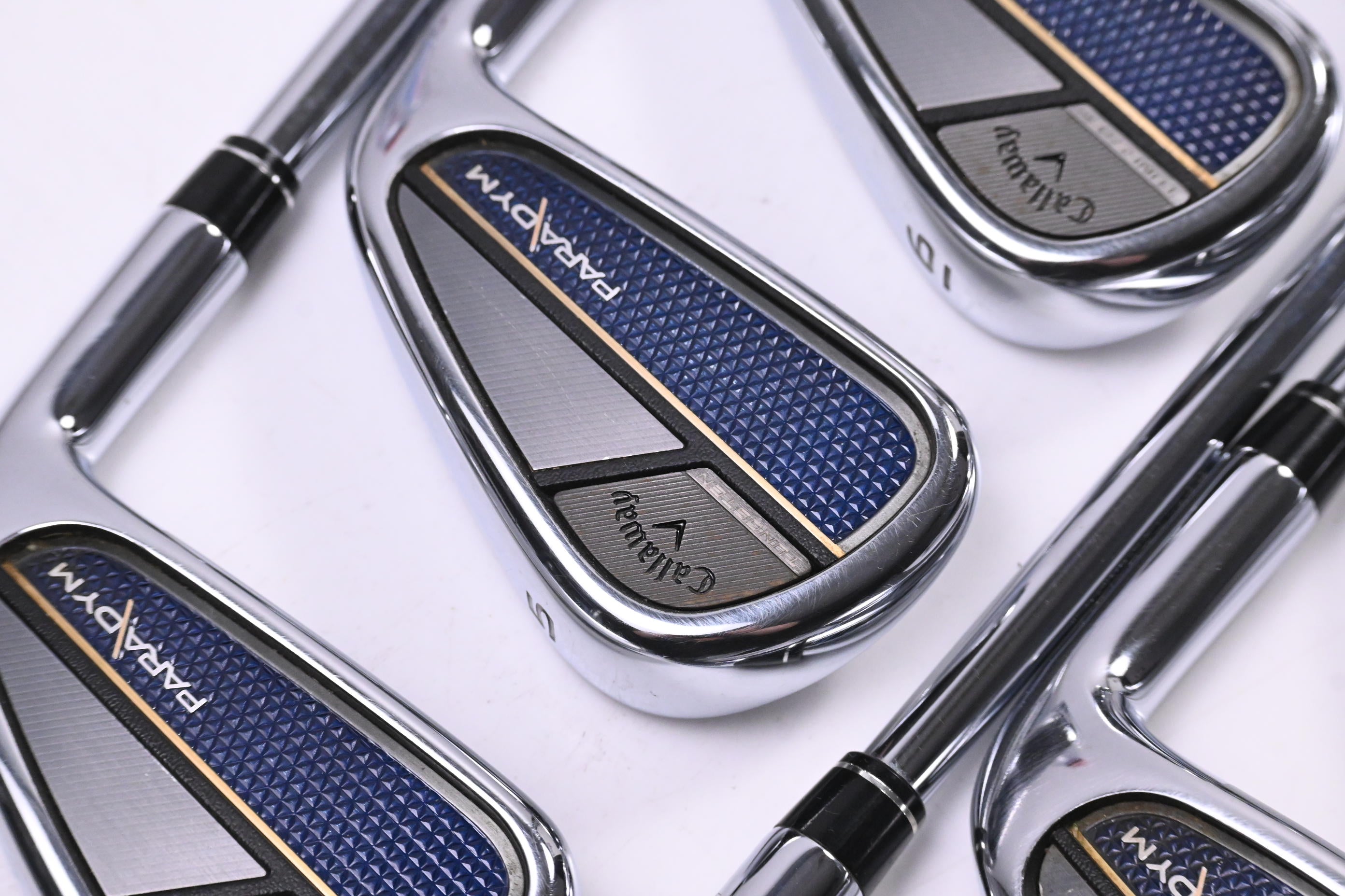 Callaway Paradym Irons / 4-PW+GW / Regular Flex True Temper Elevate 95 Shafts