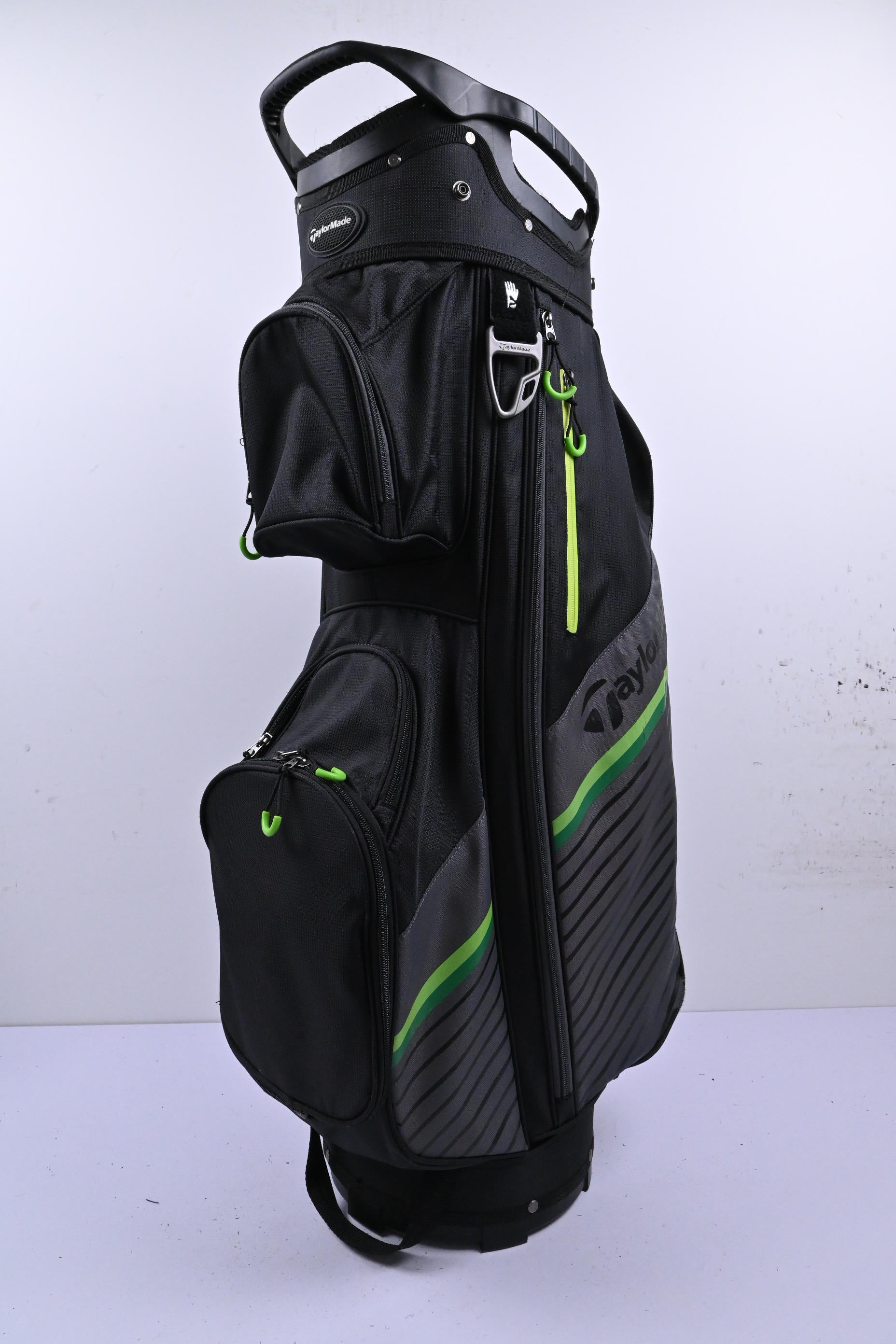 Taylormade Cart Bag / 14 Way / Black, Green & Grey