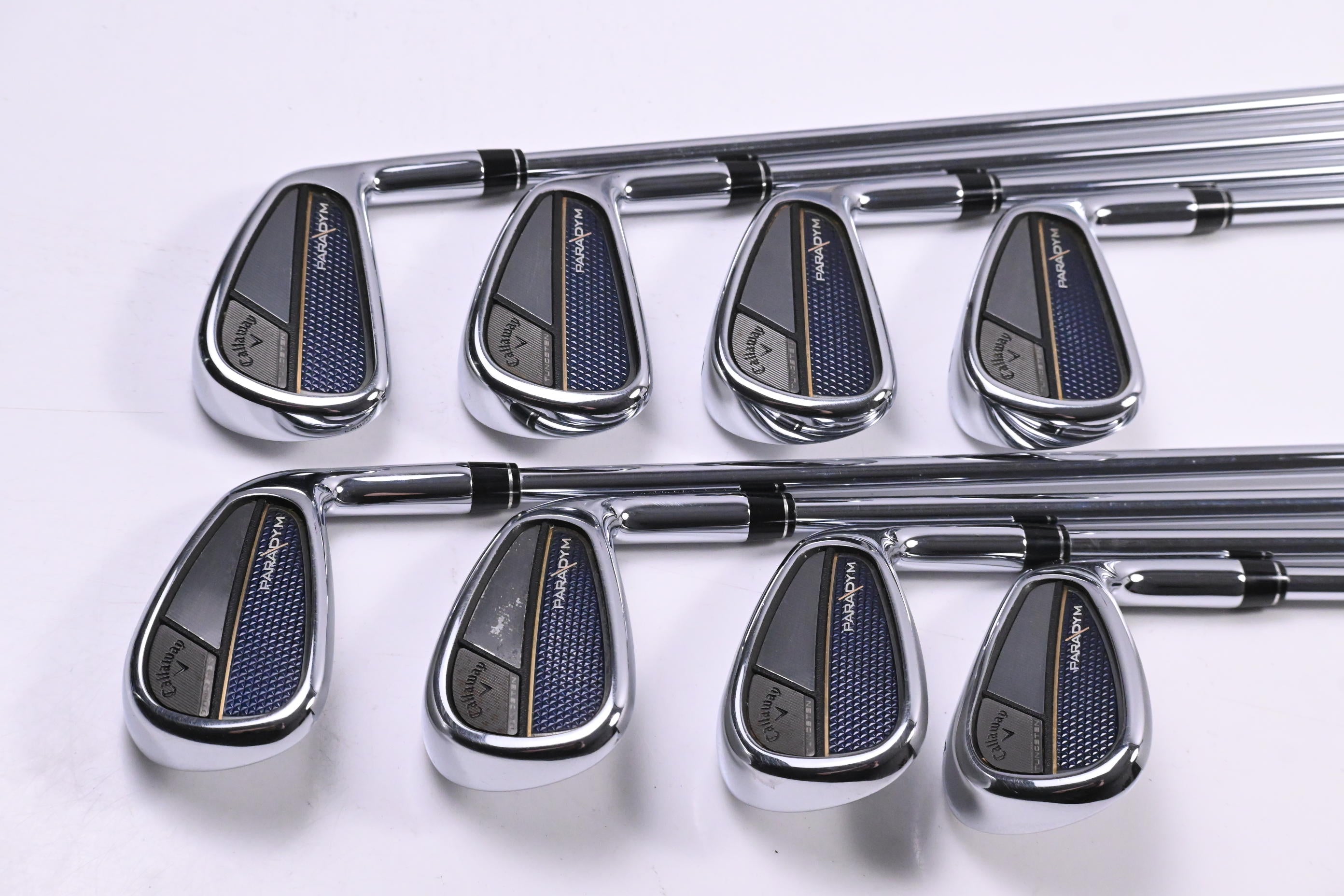 Callaway Paradym Irons / 4-PW+GW / Regular Flex True Temper Elevate 95 Shafts