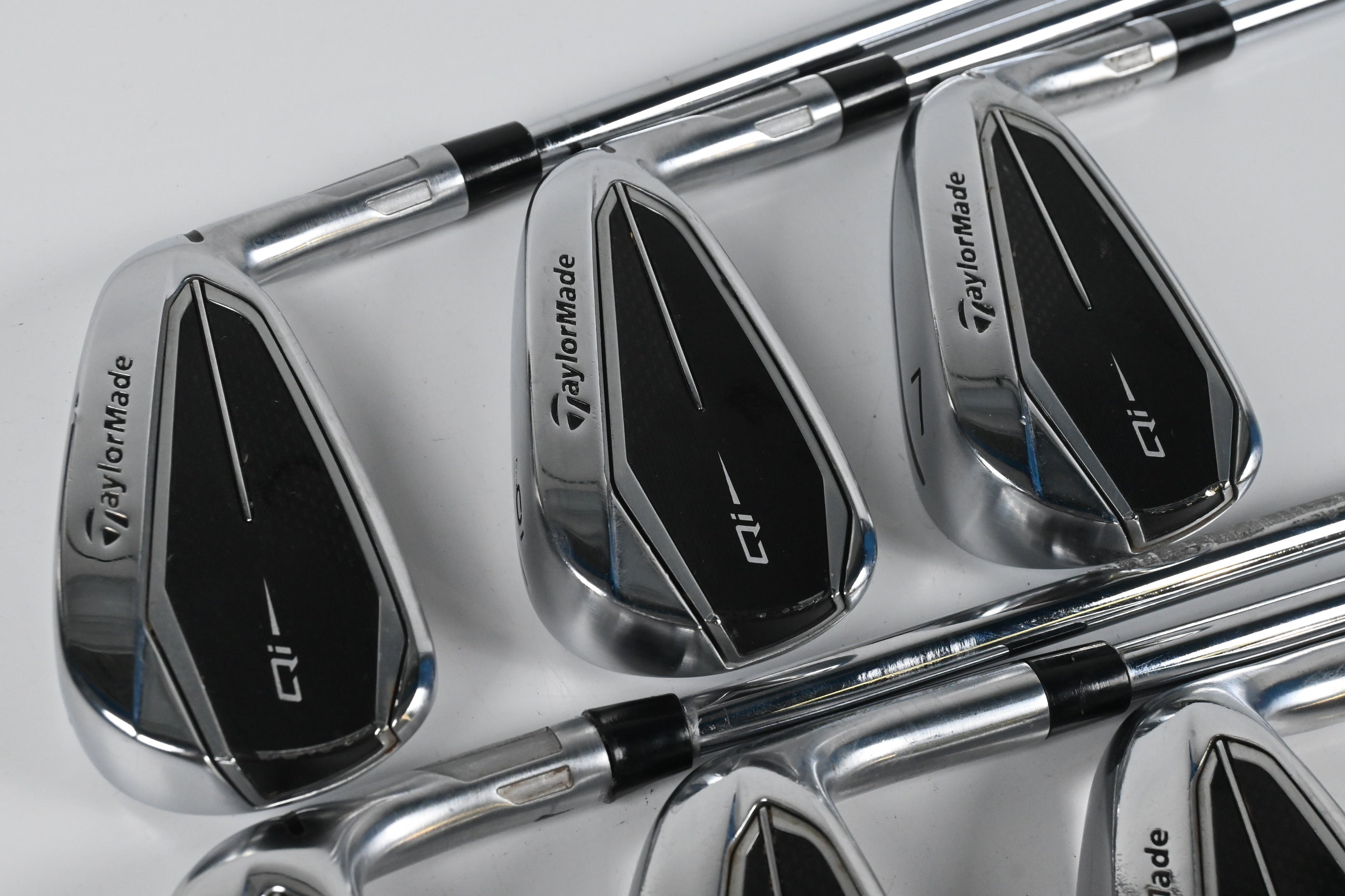 Taylormade Qi Irons / 5-9i+GW / Stiff Flex KBS MAX 85 Shafts
