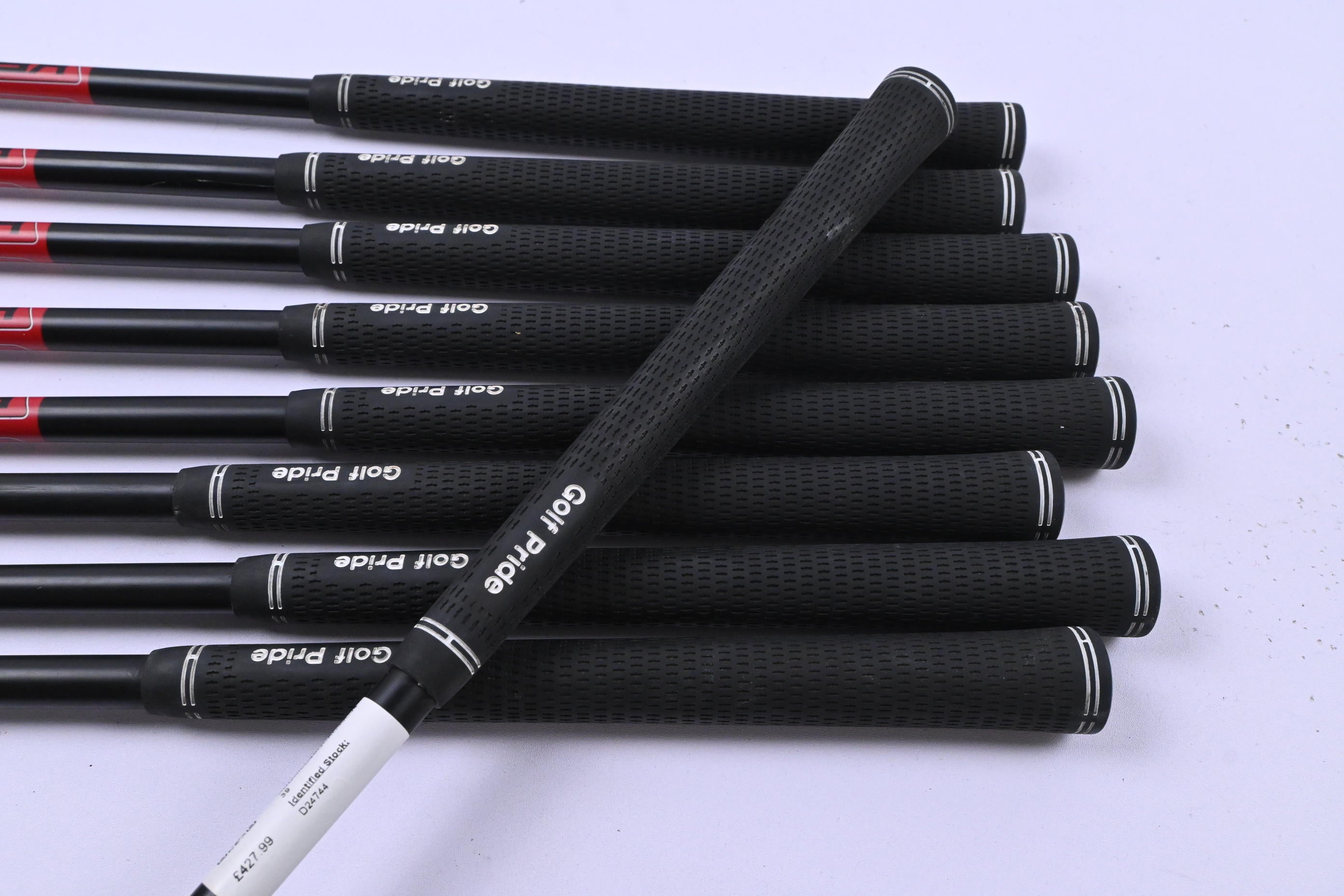 Left Hand Eleven Irons / 3-PW+SW / Stiff Flex KBS TGI 80 Shafts