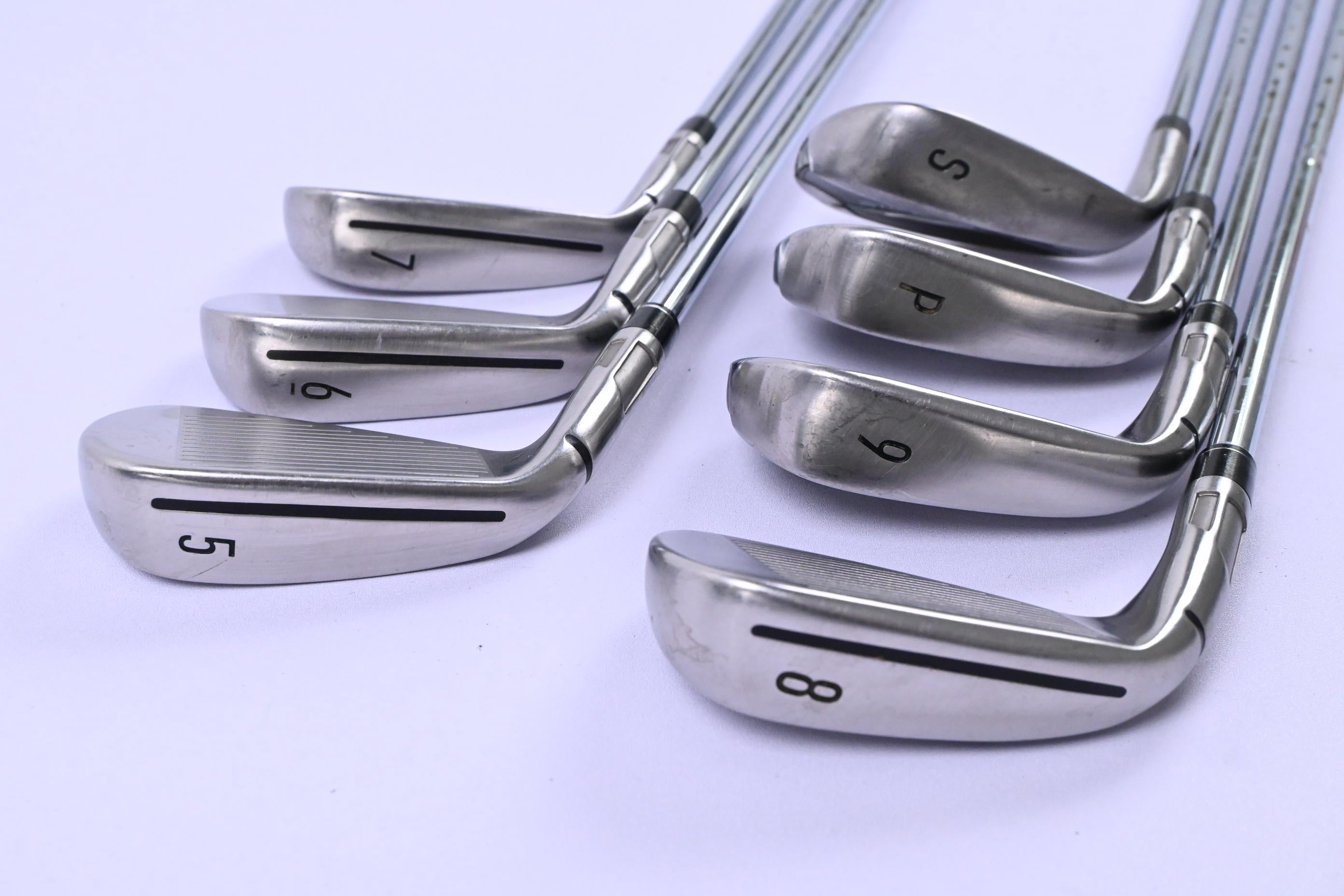 Taylormade Stealth Irons / 5-PW+SW / Stiff Flex KBS Max MT 85 Shafts
