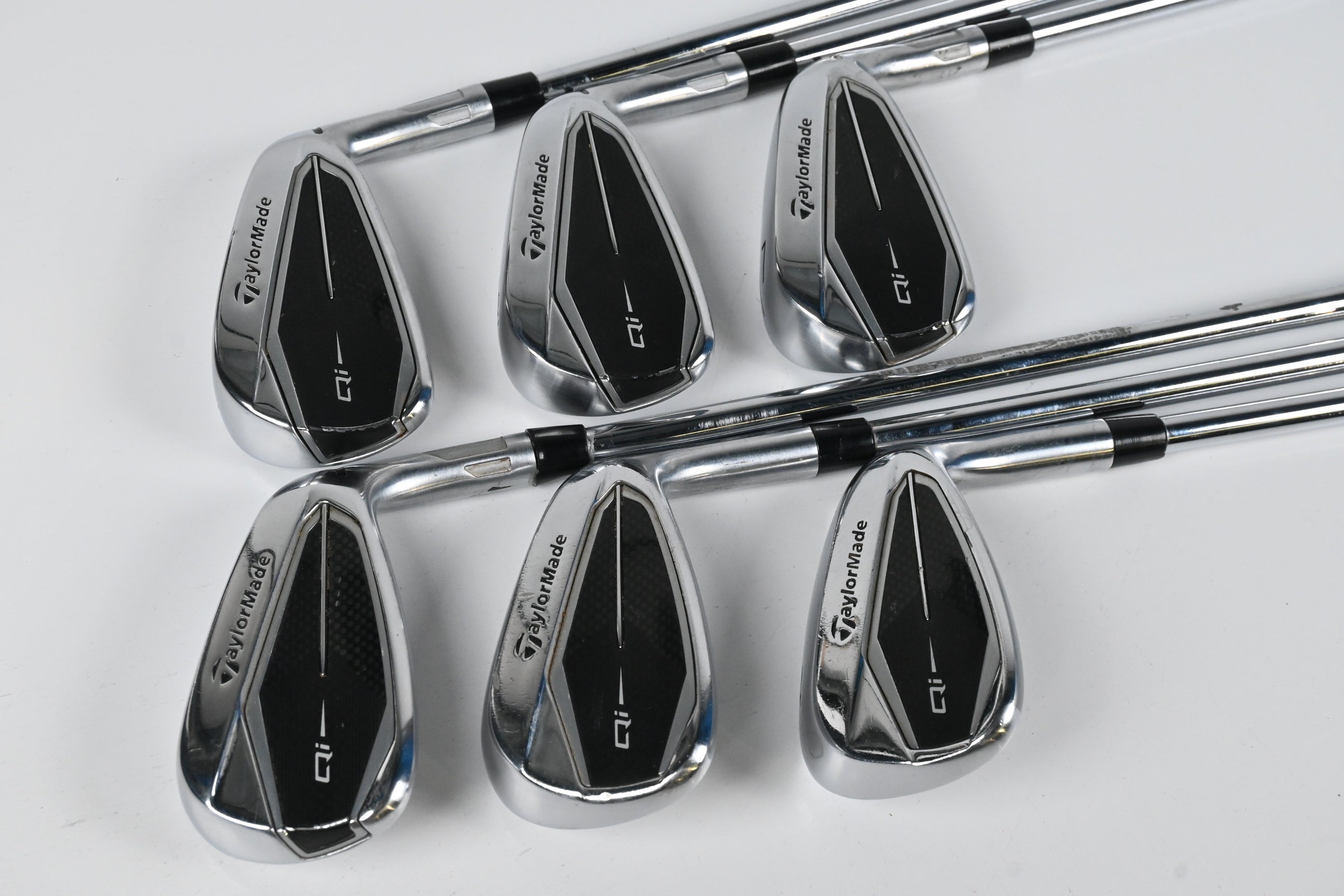 Taylormade Qi Irons / 5-9i+GW / Stiff Flex KBS MAX 85 Shafts