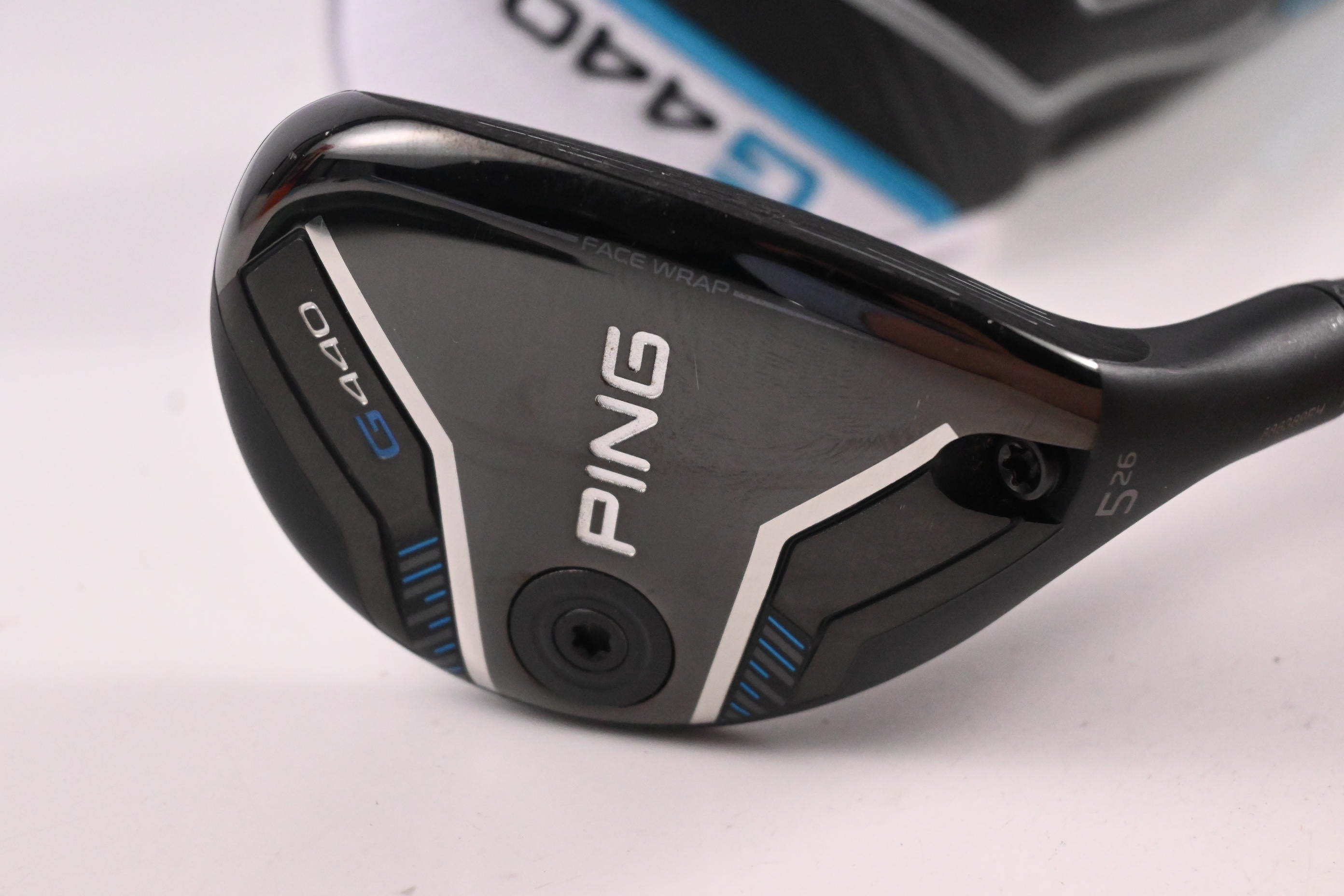Ping G440 #5 Hybrid / 26 Degree / Stiff Flex Project X Denali Red 80 Shaft