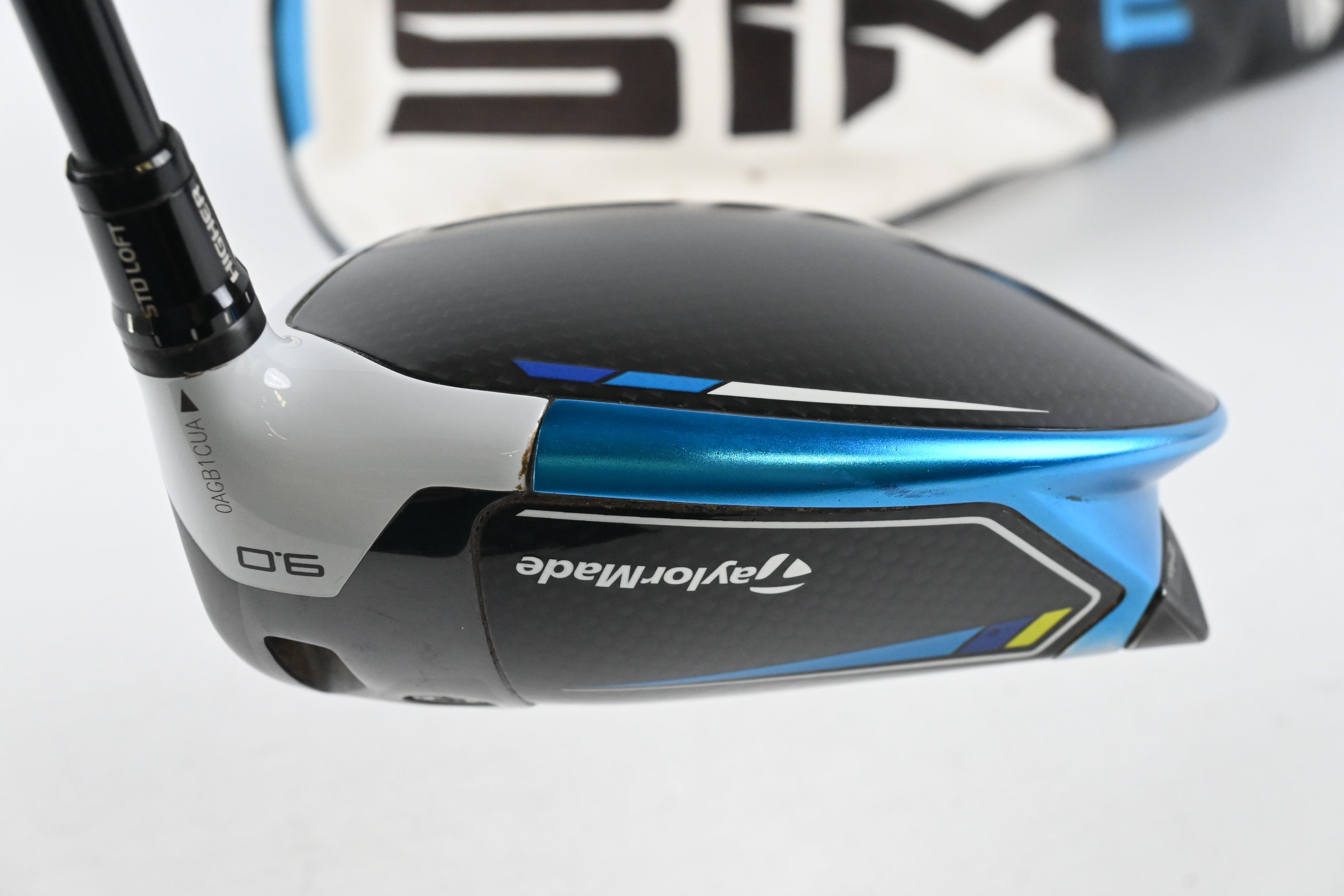 Taylormade SIM2 Max Driver / 9 Degree / Stiff Flex Hzrdus Smoke Black RDX 60
