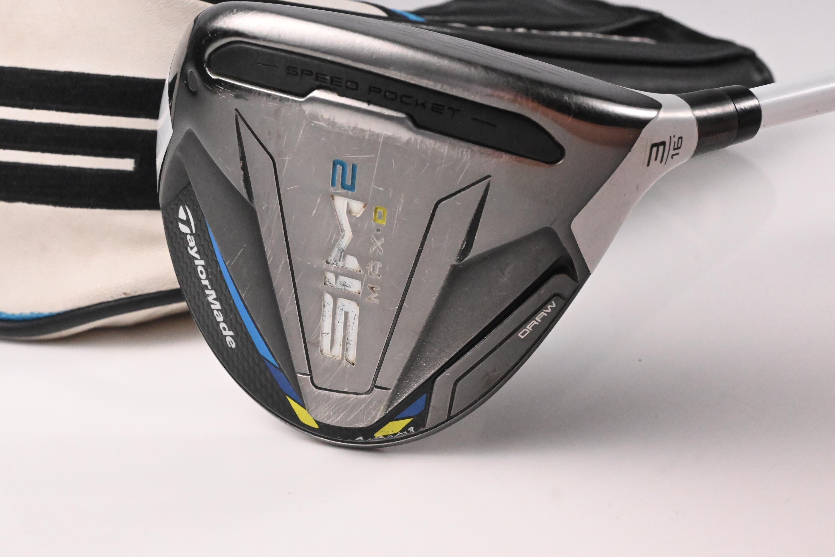 Taylormade SIM2 Max D #3 Wood / 16 Degree / Regular Flex Fujikura Air Speeder 45