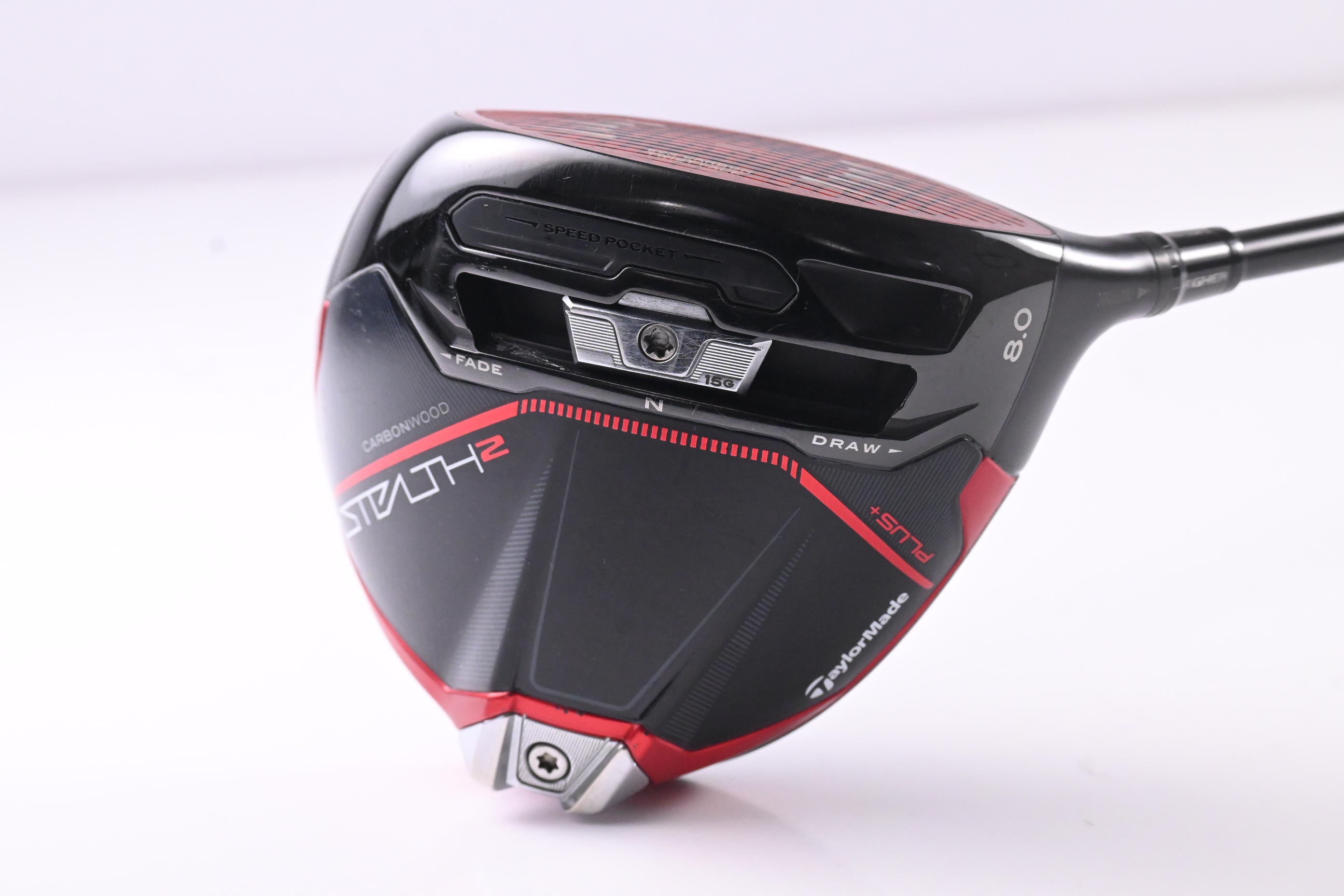 Taylormade Stealth 2 Plus Driver / 8 Degree / Regular Flex HZRDUS Red 62 Shaft