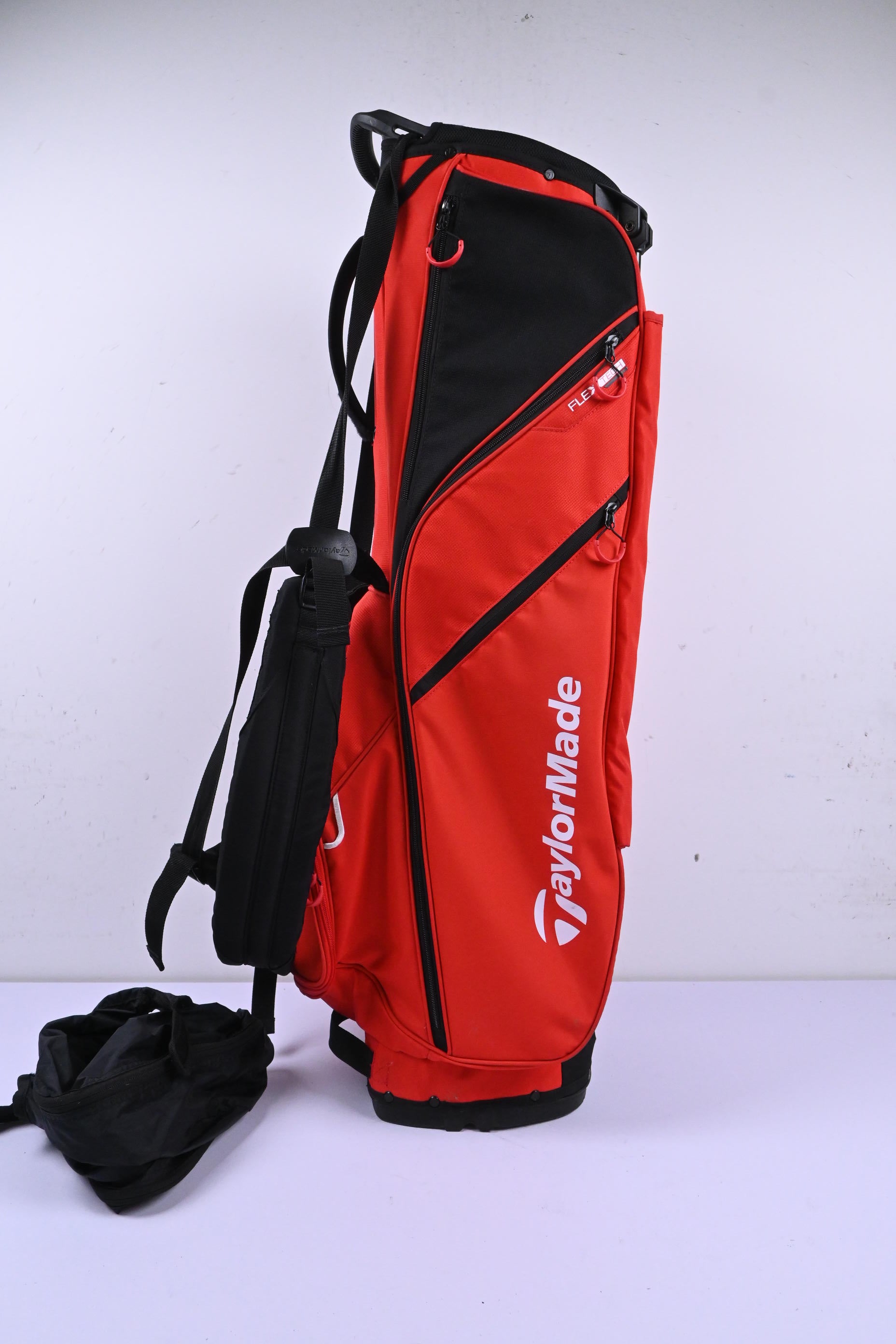 Taylormade Flex Tech Lite Stand Bag / 4-Way Divider / Red & Black
