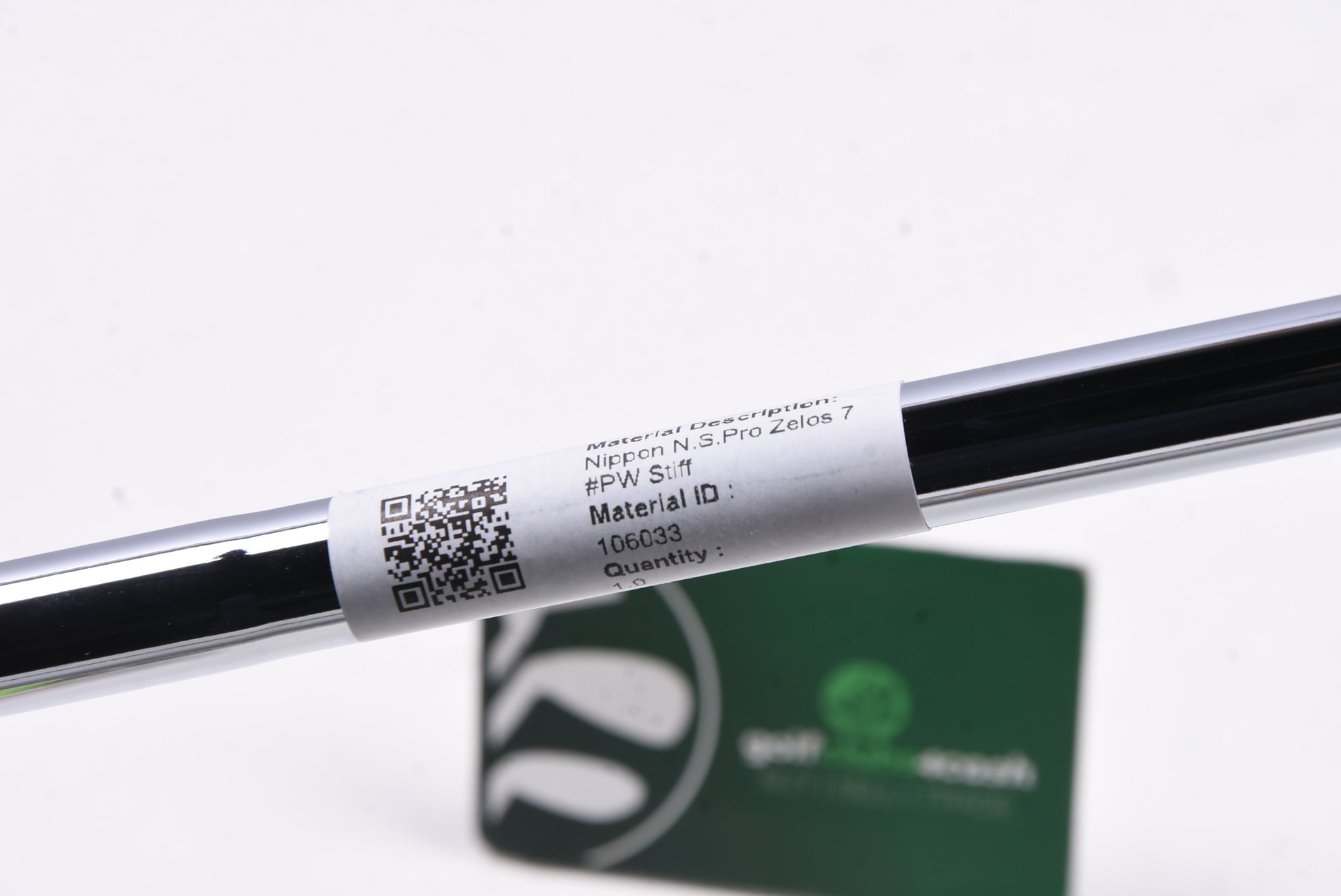 Nippon N.S.Pro Zelos 7 #PW Iron / Stiff Flex / 0.355&quot; Tip / Uncut