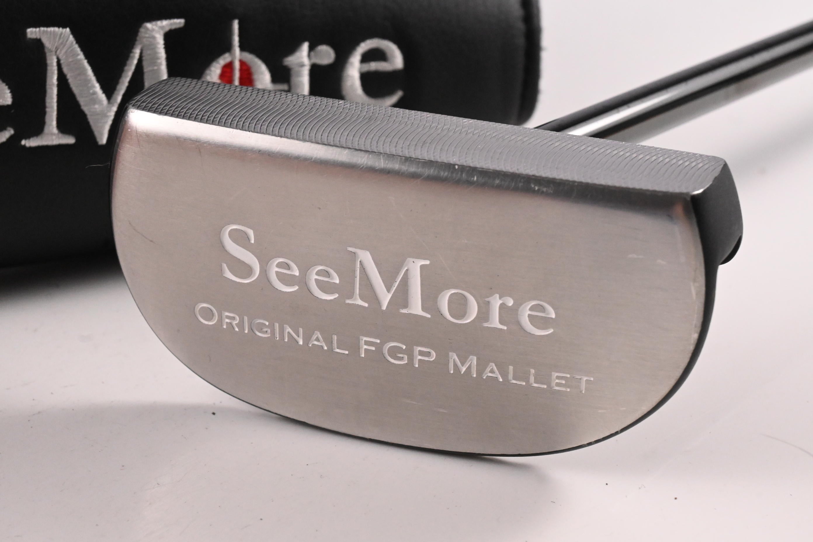 Seemore FGP Mallet Black Putter / 33 Inch
