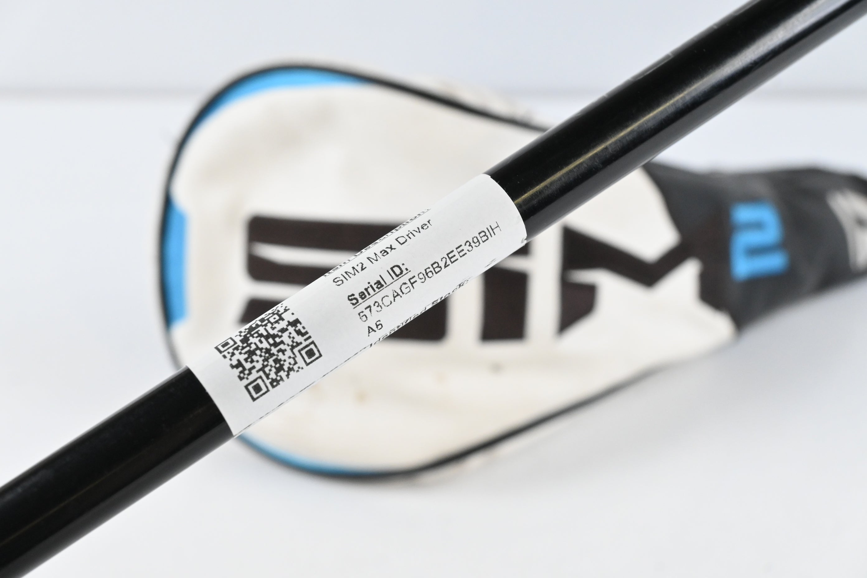 Taylormade SIM2 Max Driver / 9 Degree / Stiff Flex Hzrdus Smoke Black RDX 60