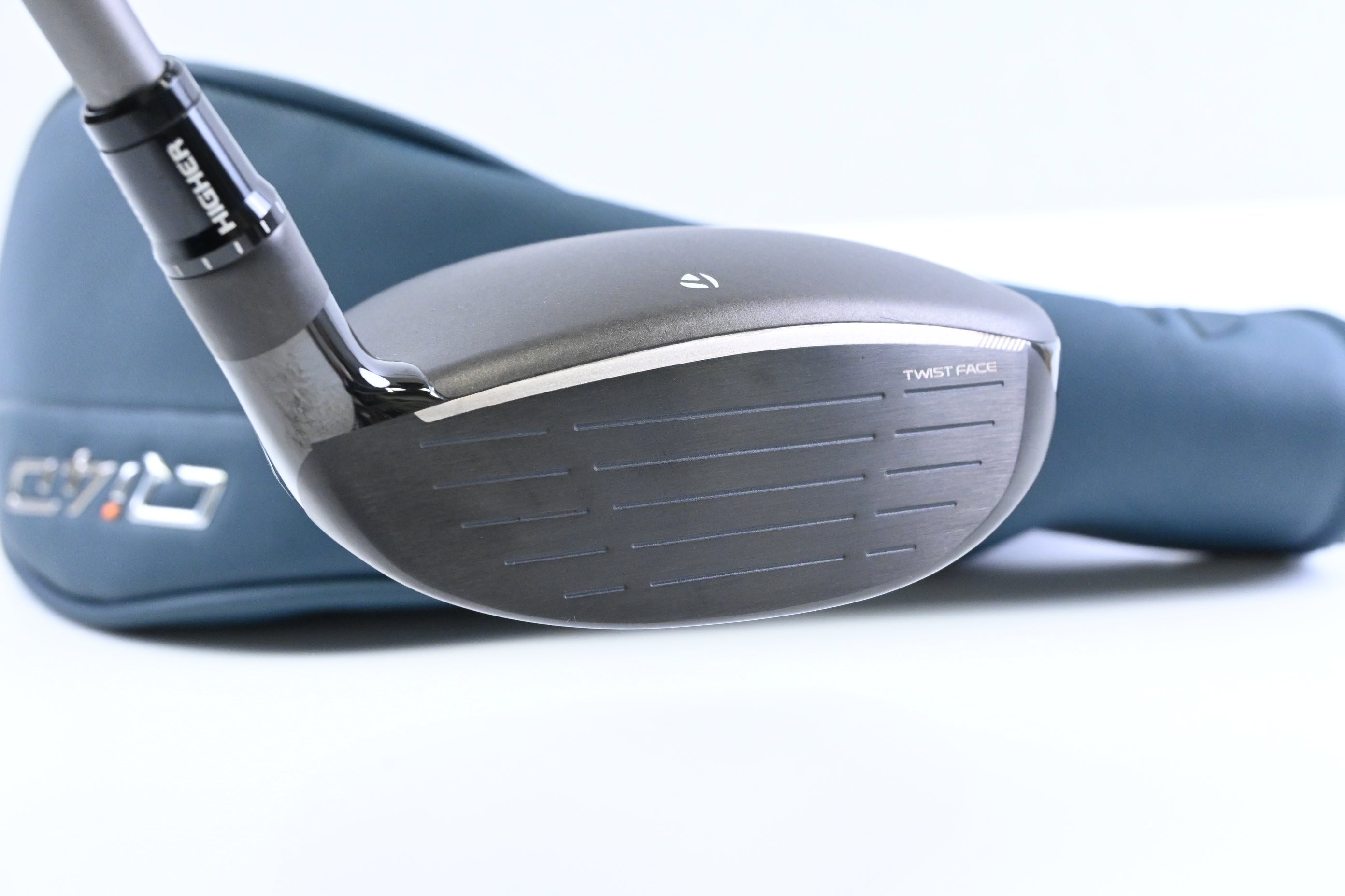 Left Hand Taylormade Qi4D Max #5 Wood / 18 Degree / Senior Flex Reax White 45