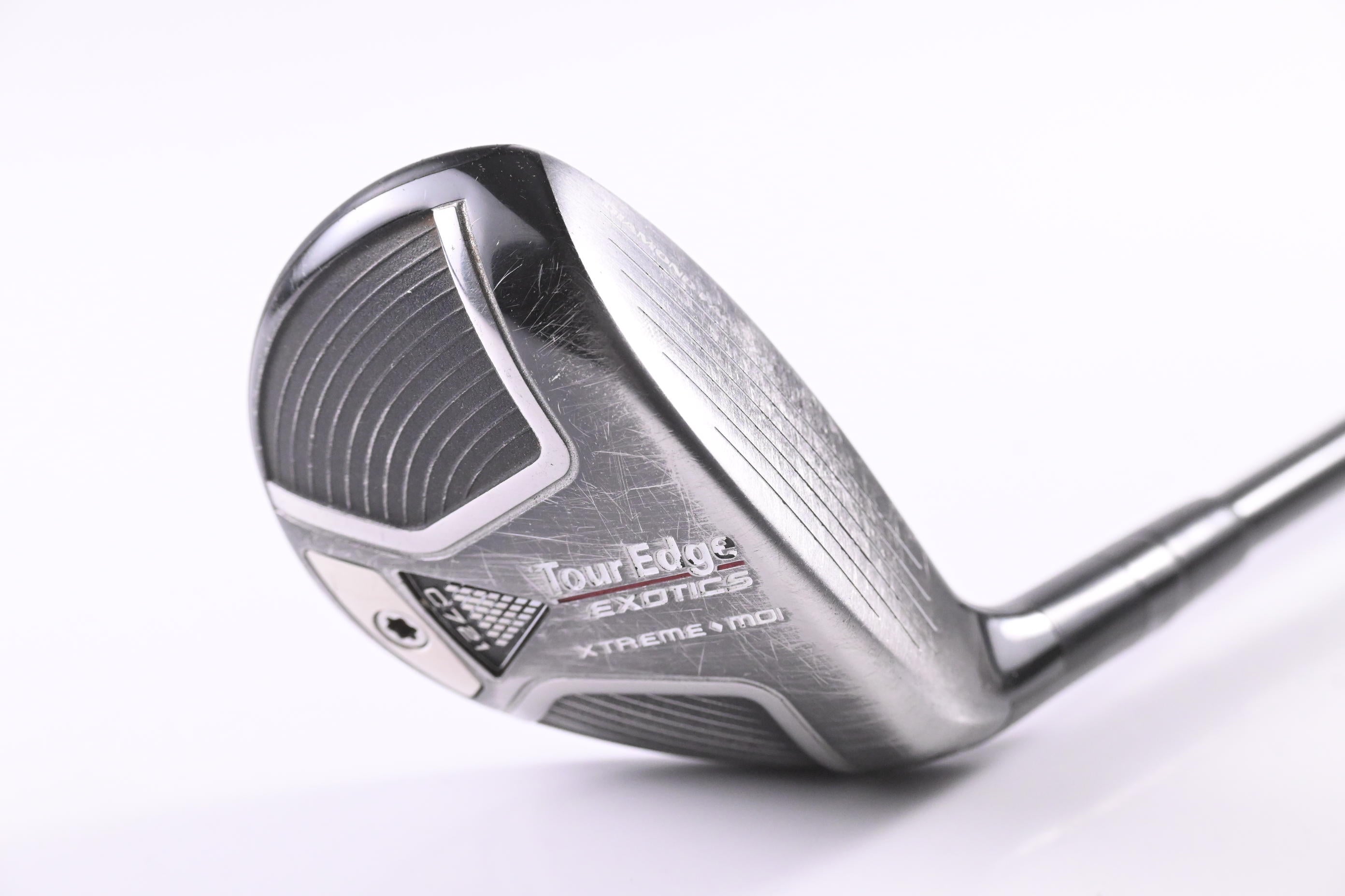 Tour Edge C721 #4 Hybrid / 22 Degree / Stiff Flex HZRDUS RDX Smoke Black 80