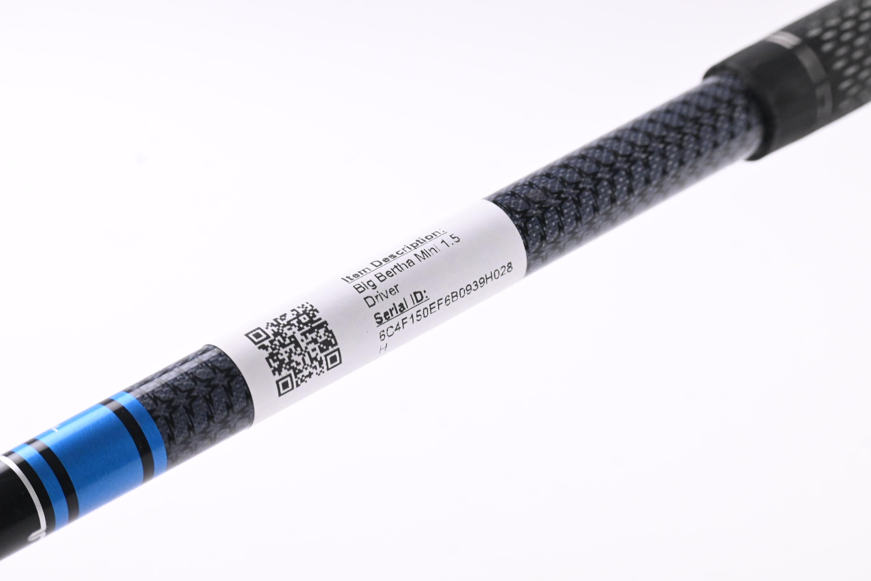 Callaway Big Bertha Mini 1.5 Driver / 12 Degree / Stiff Flex Tensei CK Blue 65 Shaft