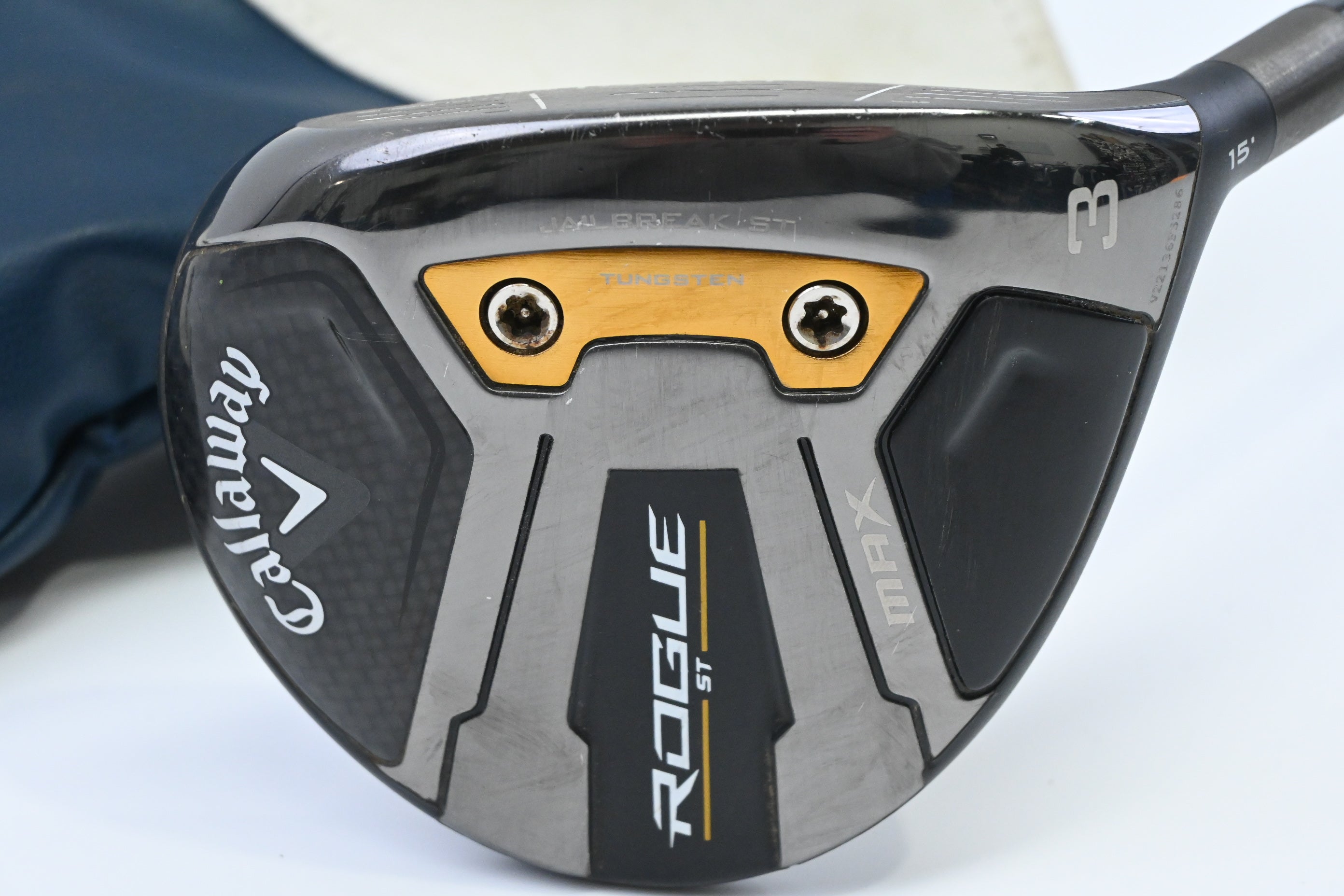 Callaway Rogue ST Max #3 Wood / 15 Degree / Regular Flex Tensei AV Blue 65 Shaft