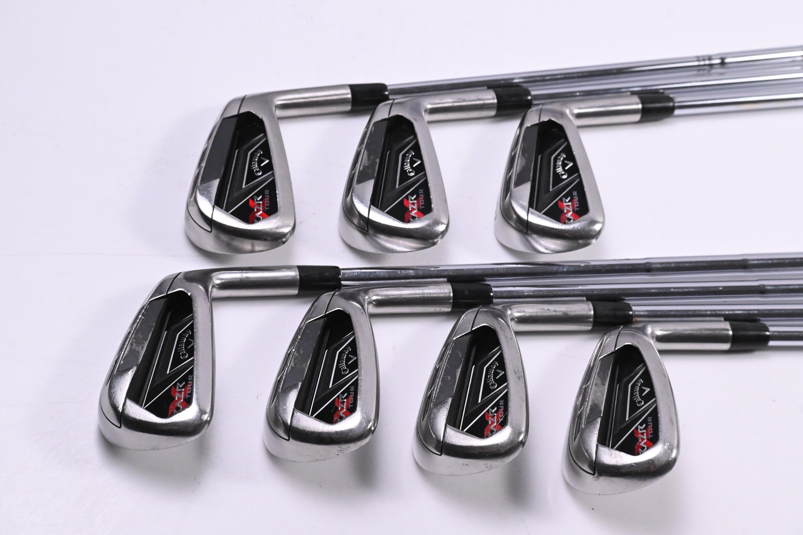 Callaway RAZR X Tour Irons / 4-PW / Stiff Flex True Temper Dynamic Gold Shafts