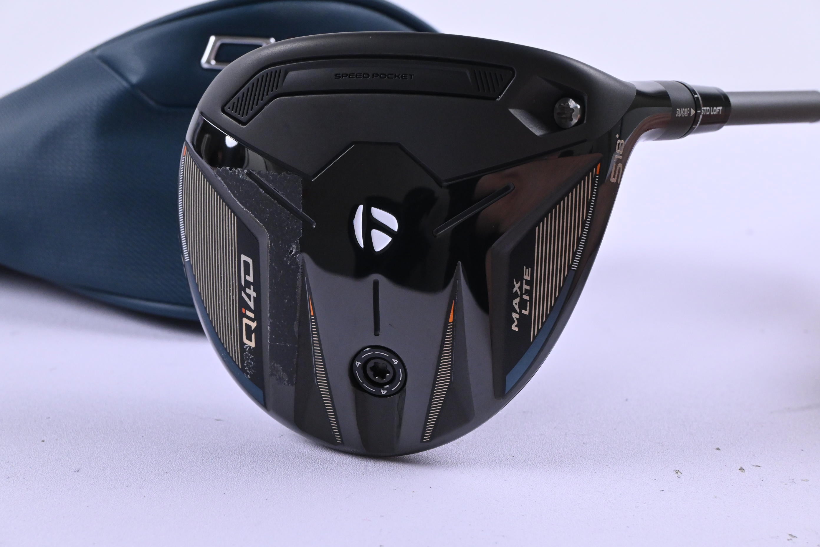 Taylormade Qi4D Max Lite #5 Wood / 18 Degree / Senior Flex Taylormade REAX 45