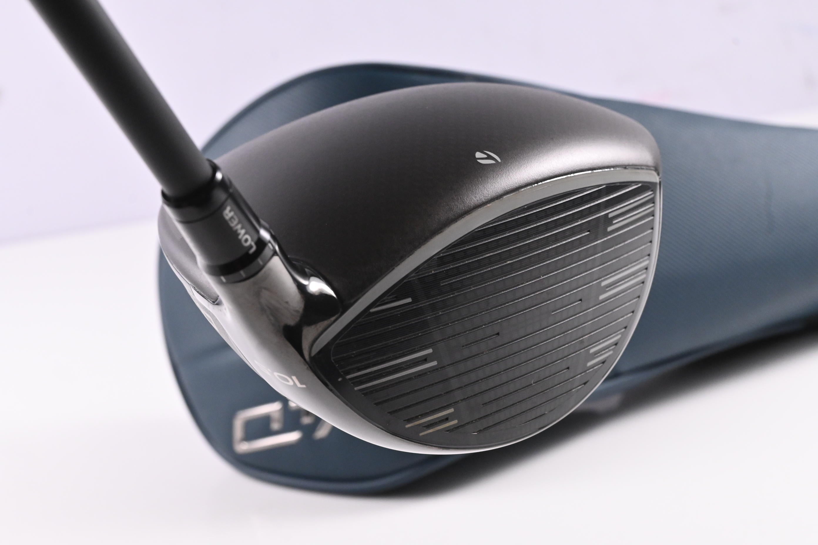 Left Hand Taylormade Qi4D Driver / 10.5 Degree / Regular Flex REAX Blue 60 Shaft
