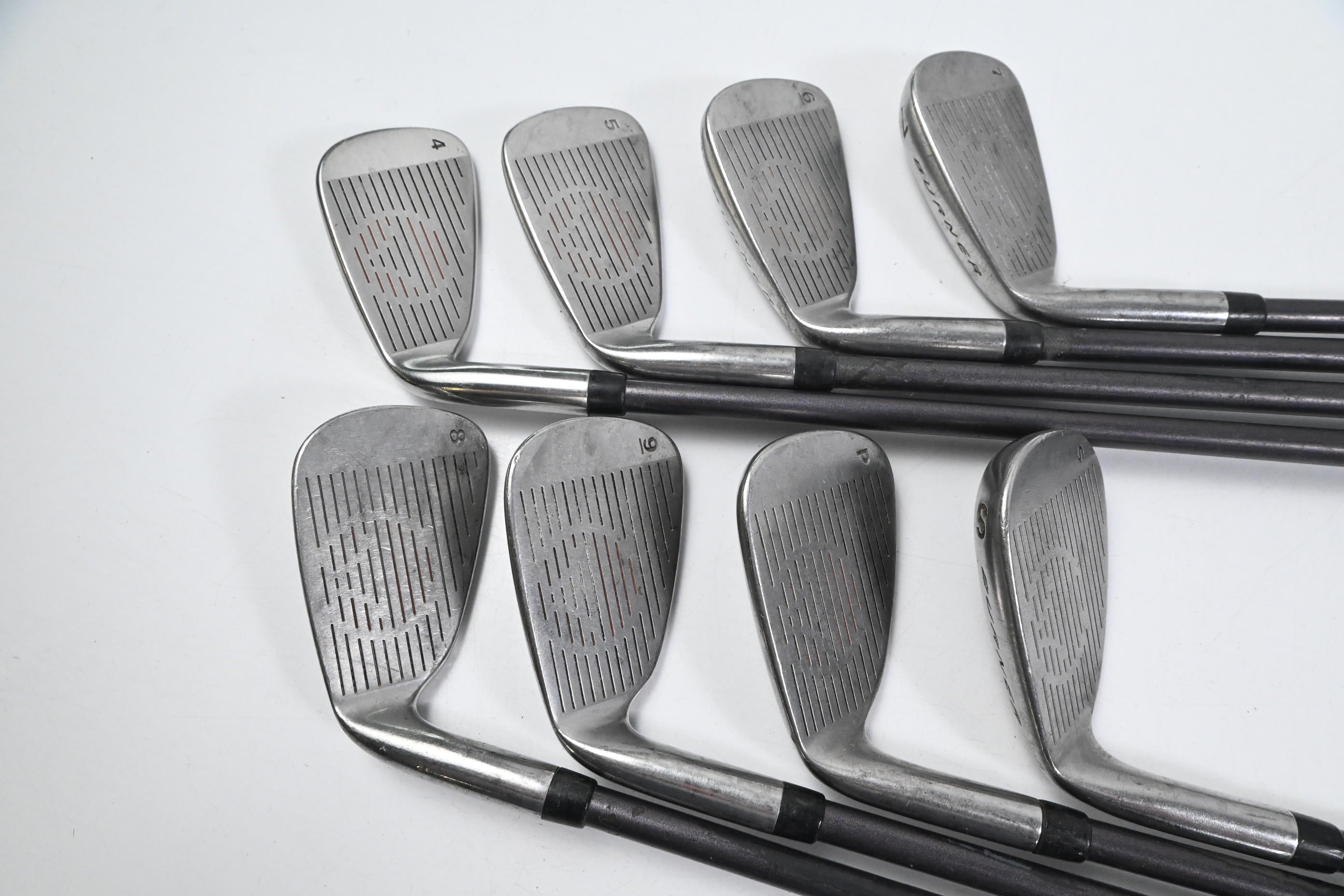 Taylormade Burner LCG Irons / 4-PW+SW / Regular Flex Bubble 2 70 Shafts