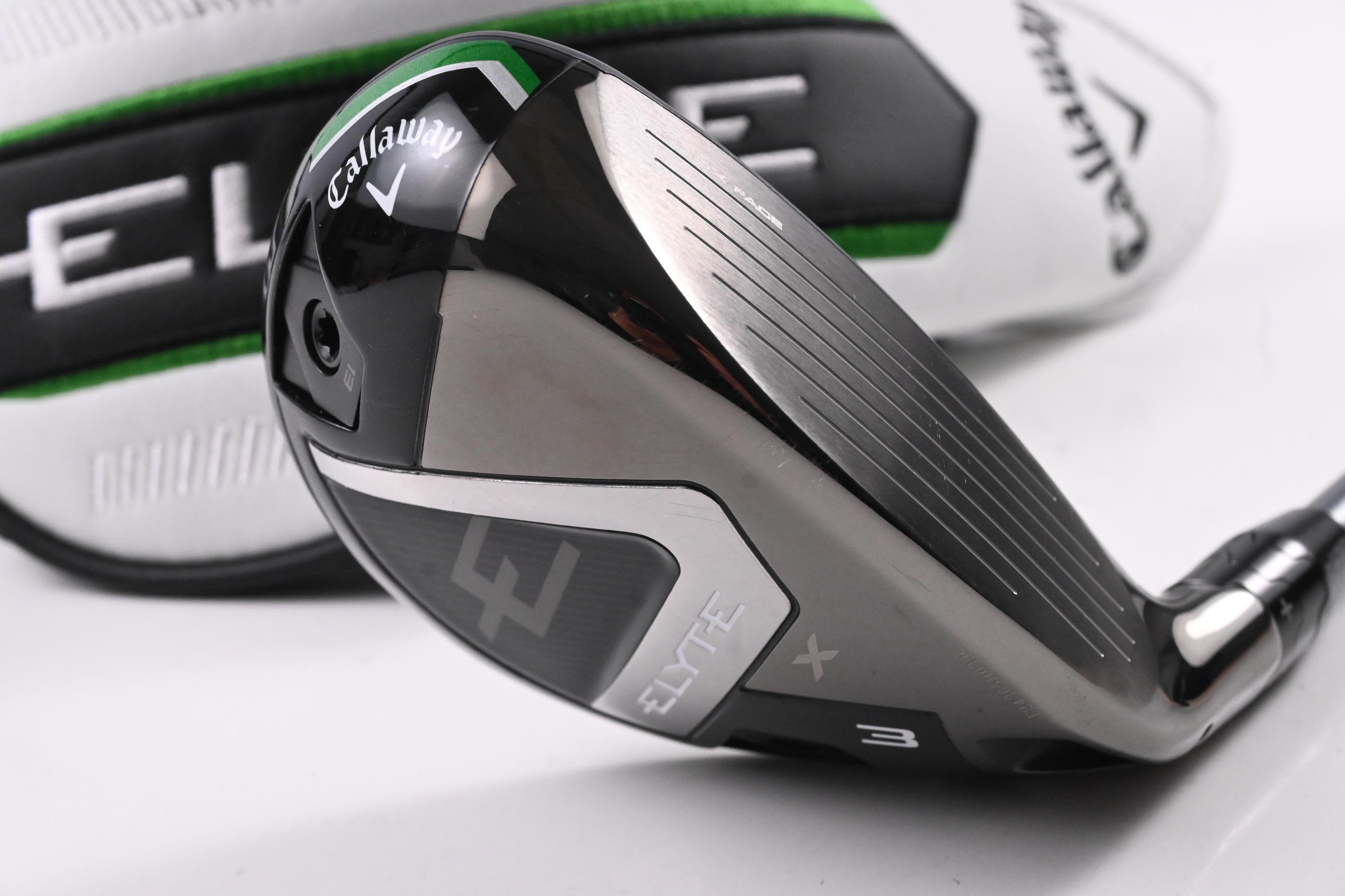 Callaway Elyte X #3 Hybrid / 18 Degree / Stiff Flex Denali Charcoal 70 Shaft