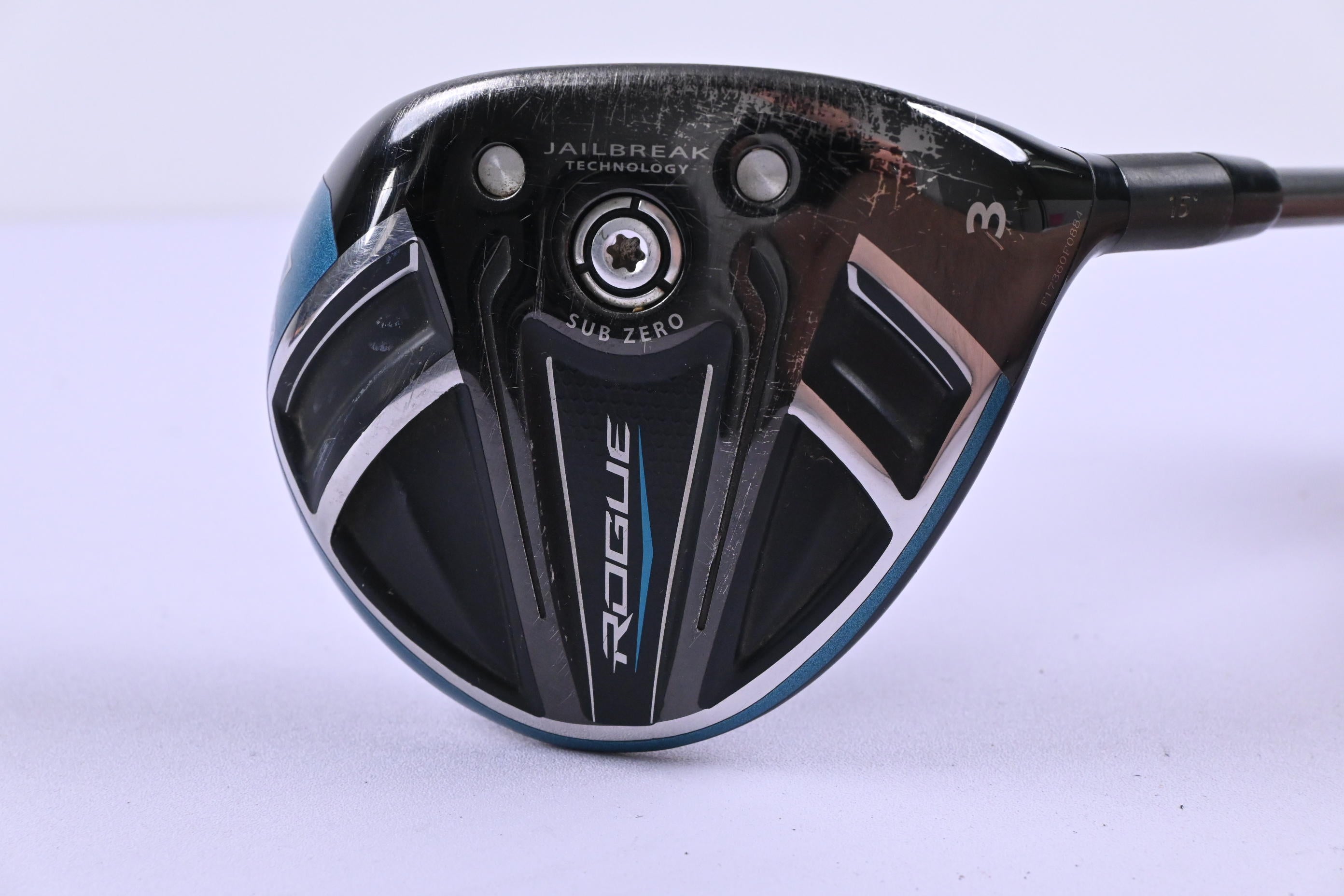 Callaway Rogue Sub Zero #3 Wood / 15 Degree / X-Flex Aldila Rogue M.AX 85 Shaft