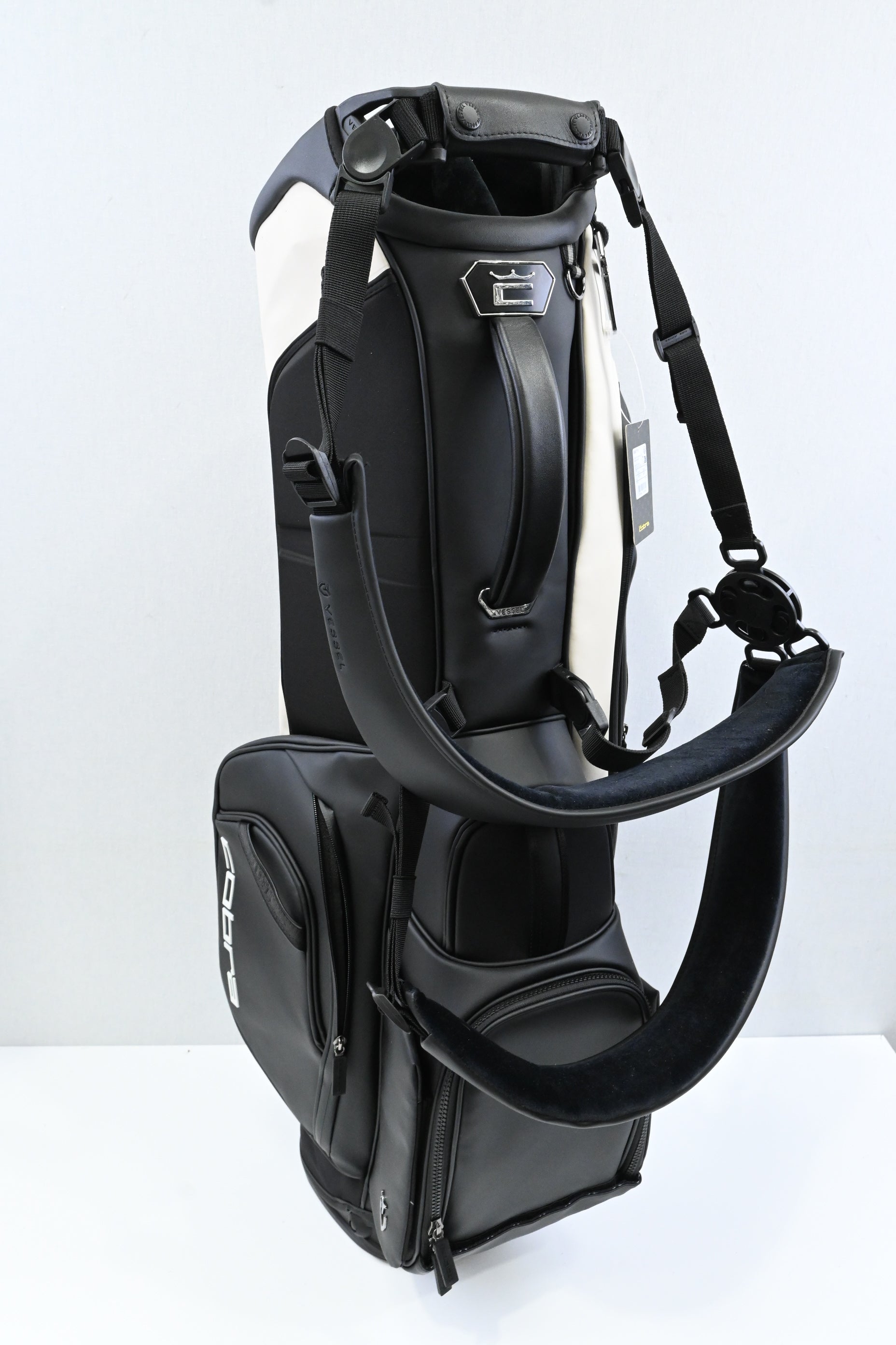 Cobra X Vessel Stand Bag / 6-Way / Black, White