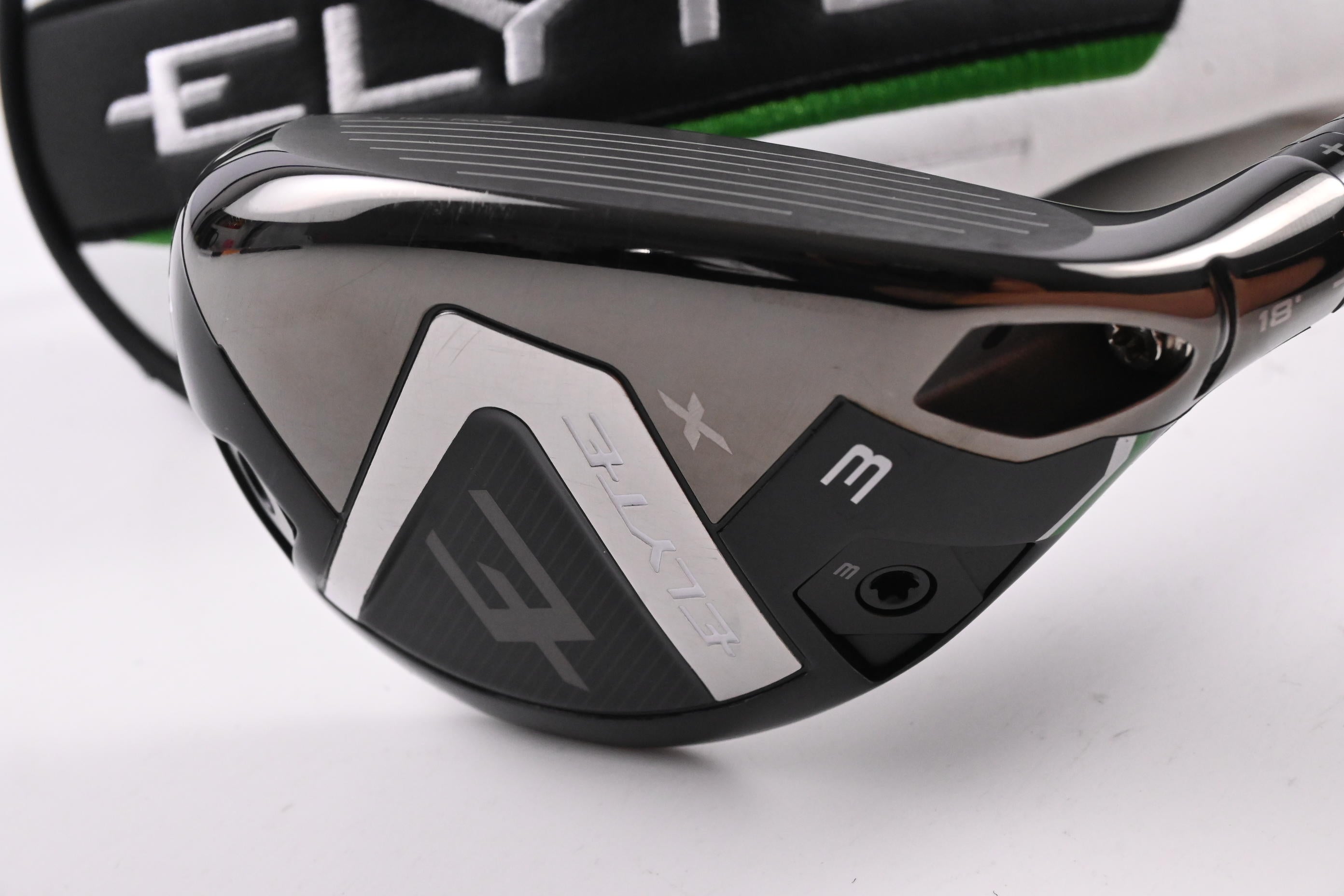 Callaway Elyte X #3 Hybrid / 18 Degree / Stiff Flex Denali Charcoal 70 Shaft