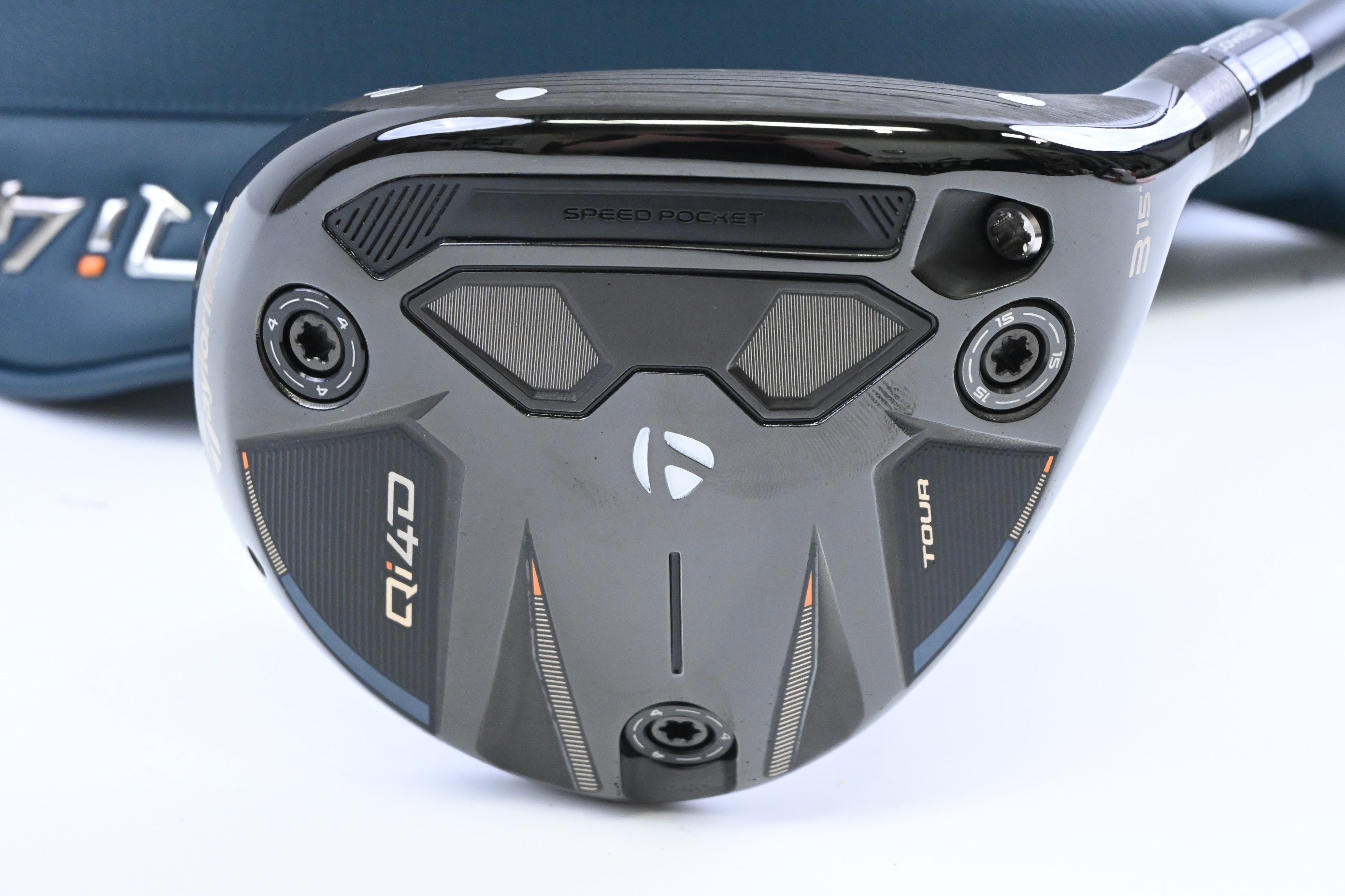 Taylormade Qi4D Tour #3 Wood / 15 Degree / Stiff Flex Tensei 1K Black 85 Shaft