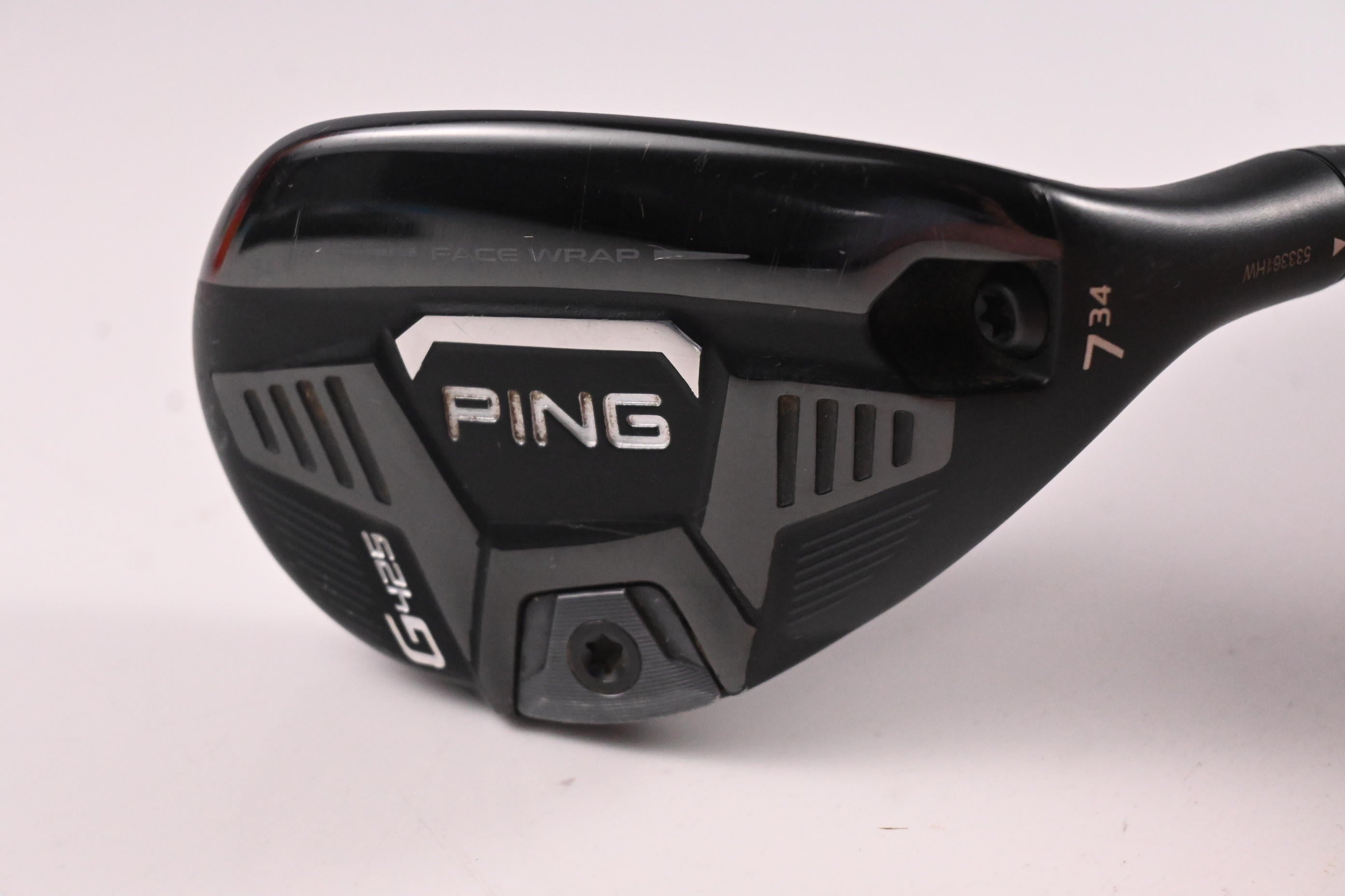 Ping G425 #7 Hybrid / 34 Degree / Regular Flex Ping ALTA CB Slate 70 Shaft