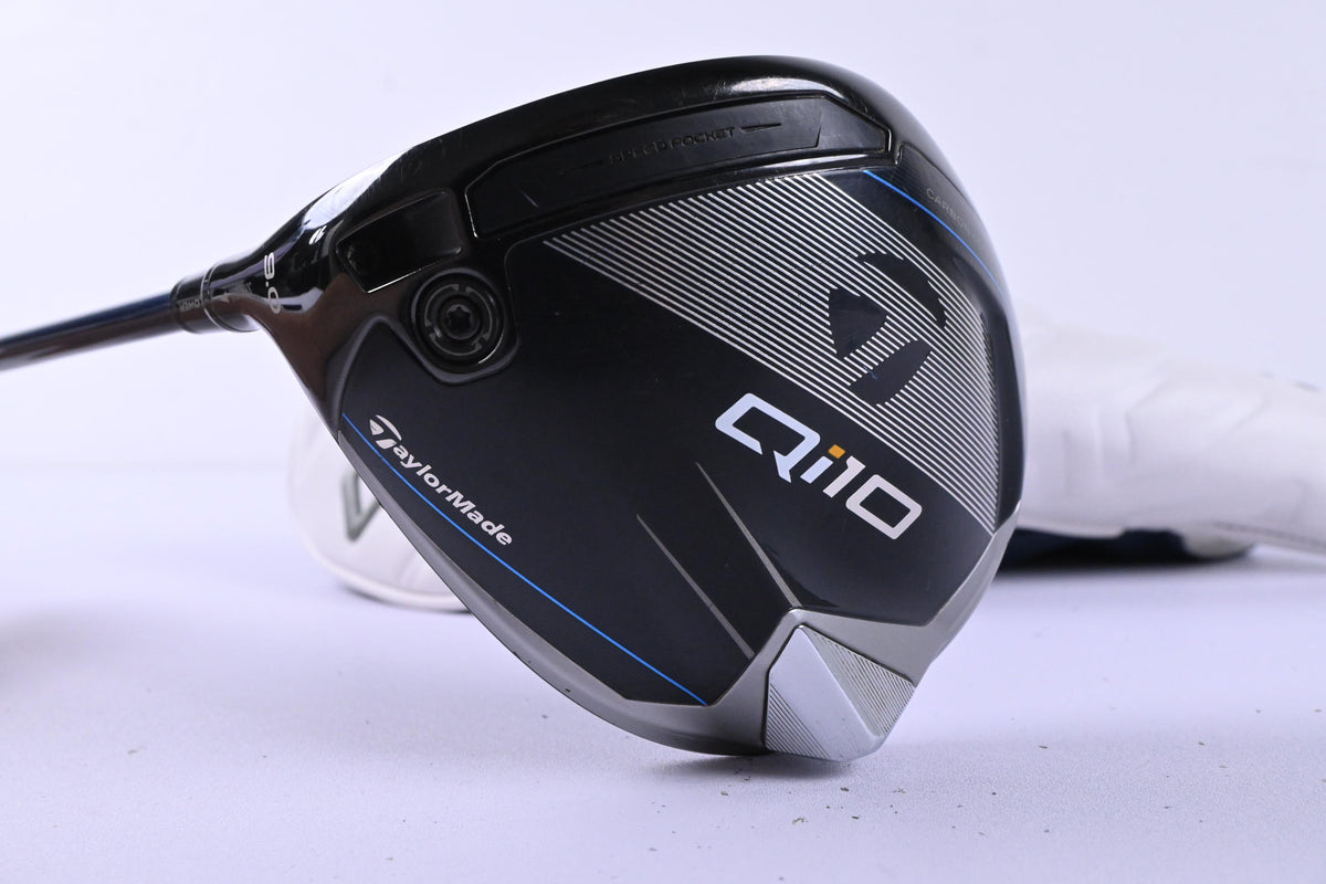 Left Hand Taylormade Qi10 Driver / 9 Degree / Stiff Flex Fujikura Ventus Blue 5