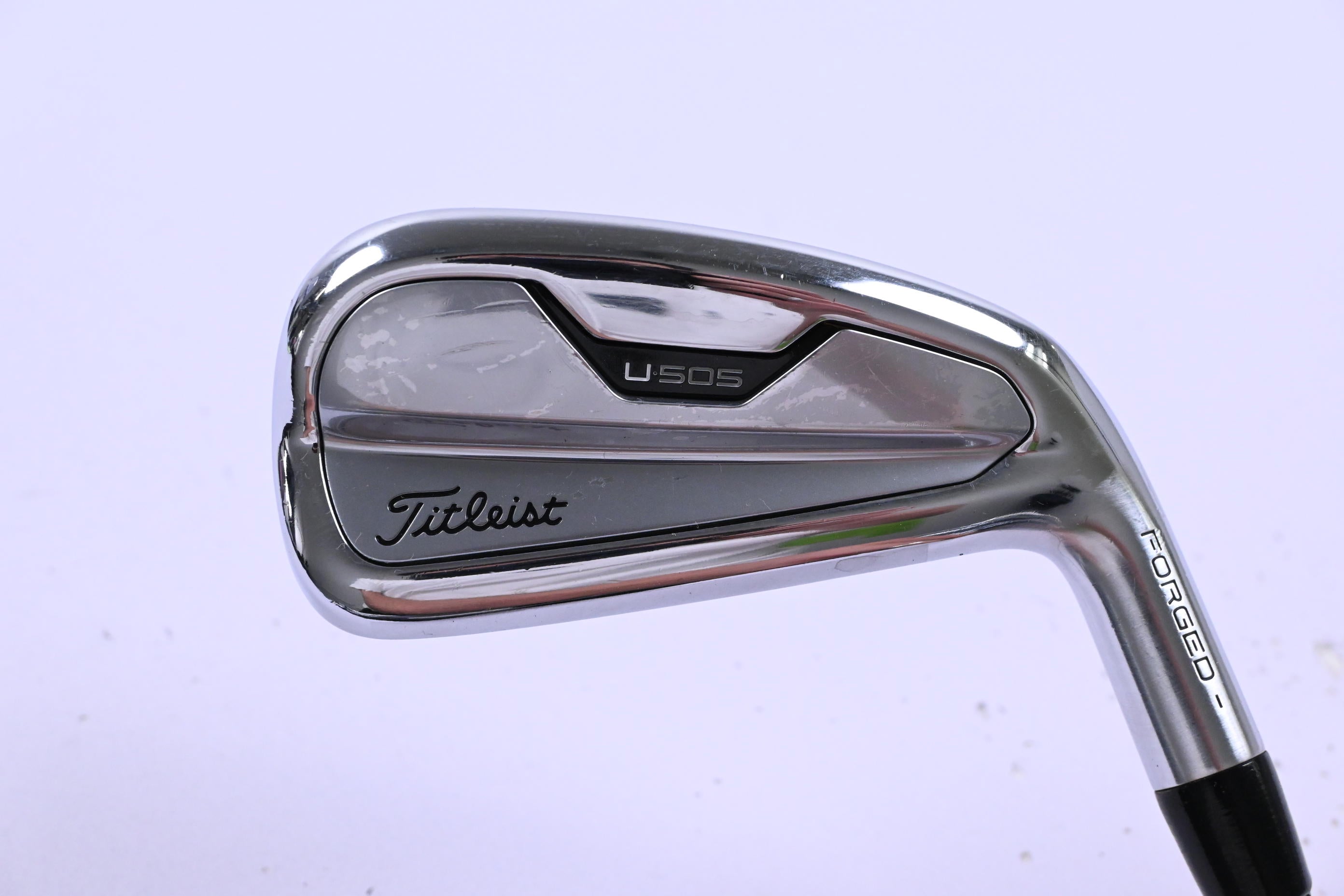 Titleist U505 #1 Iron / 16 Degree / Stiff Flex HZRDUS Smoke Black RDX 80 Shaft
