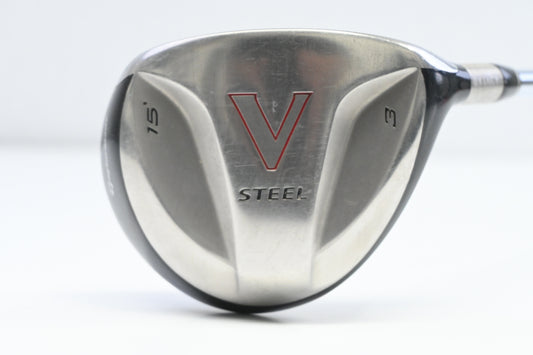 Taylormade V-Steel #3 Wood / 15 Degree / Stiff Flex Dynamic Gold Lite Shaft