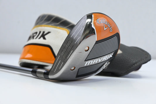 Left Hand Callaway Mavrik #3 Wood / 15 Degree / Regular Flex HZRDUS T800 65