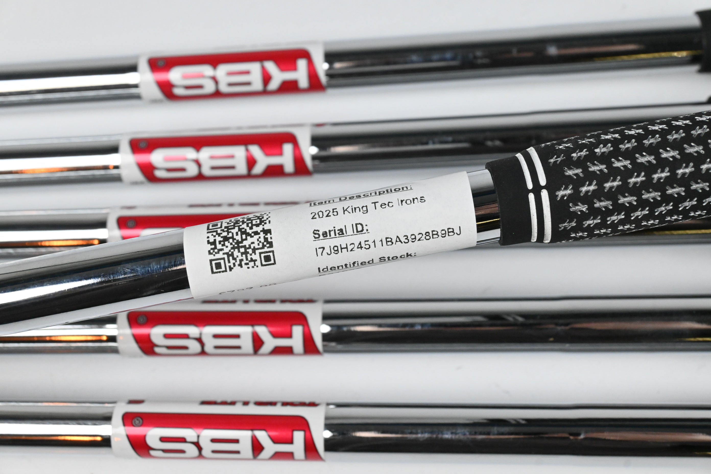 Cobra 2025 King Tec Irons / 5-PW / Stiff Flex KBS Tour Lite Shafts