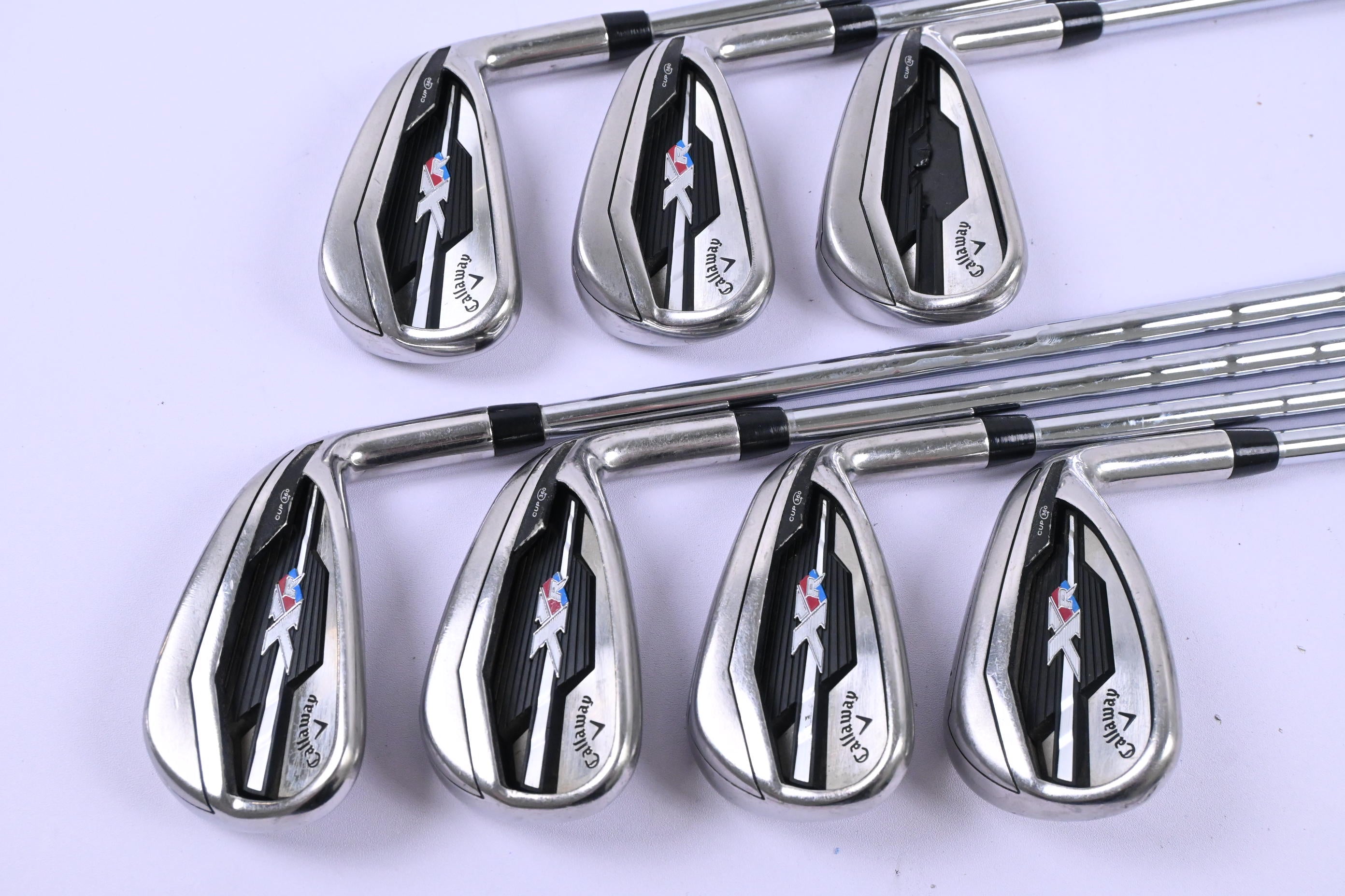 Callaway XR Irons / 4-PW / Stiff Flex Steel Shafts