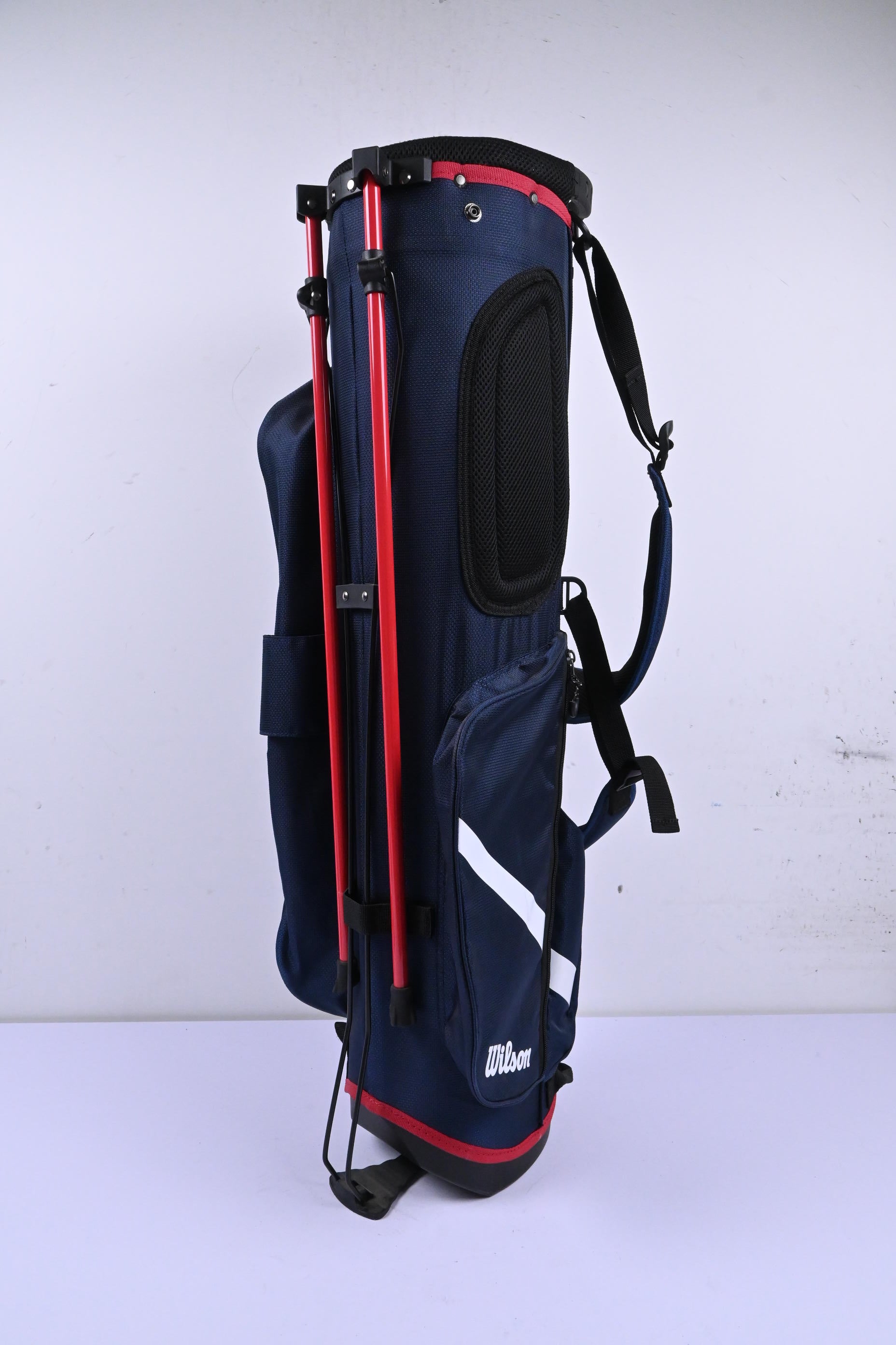 Wilson QS Stand Bag / 4-Way Divider / Navy & White