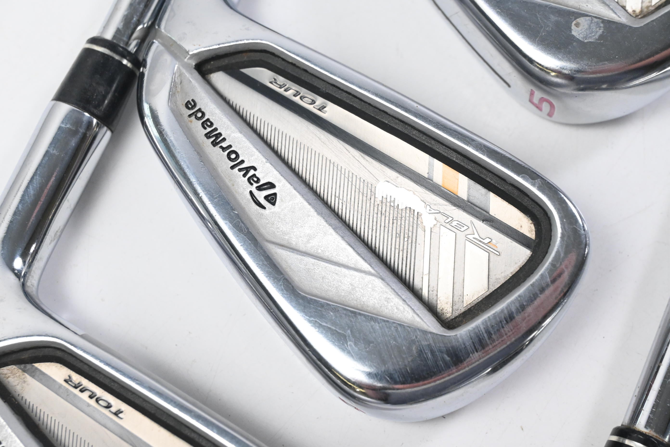 Taylormade Rocketbladez Tour Irons / 3-PW / Stiff Flex KBS Tour Steel Shafts